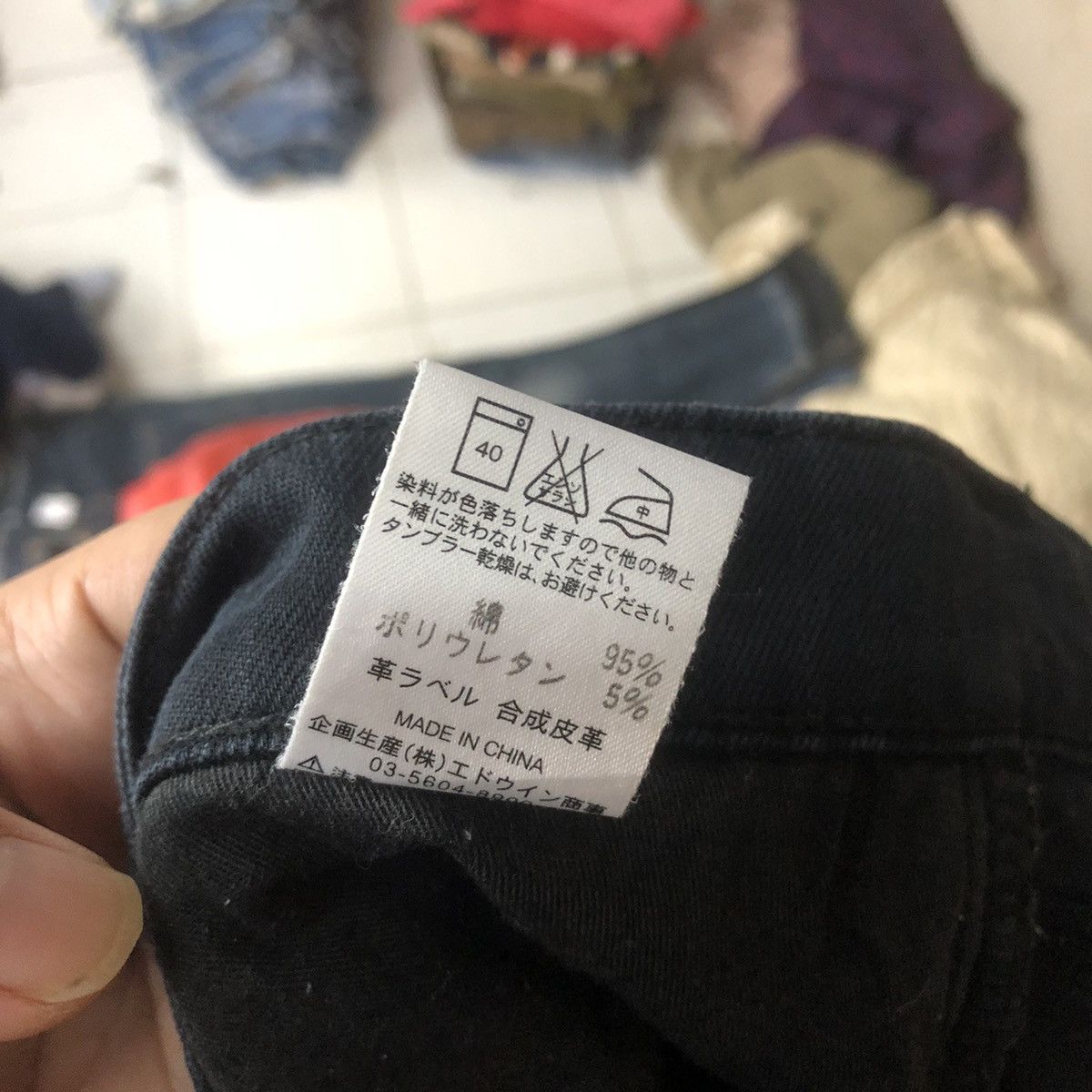 Vintage DLS Wrangler vintage Black Denim Pants #BB544 Size US 30 / EU 46 - 18 Thumbnail