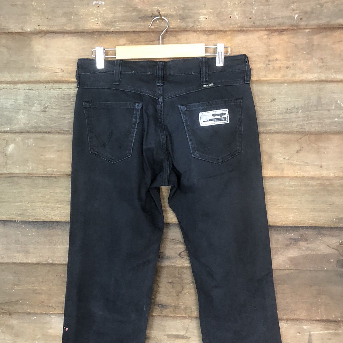 Vintage DLS Wrangler vintage Black Denim Pants #BB544 Size US 30 / EU 46 - 11 Thumbnail