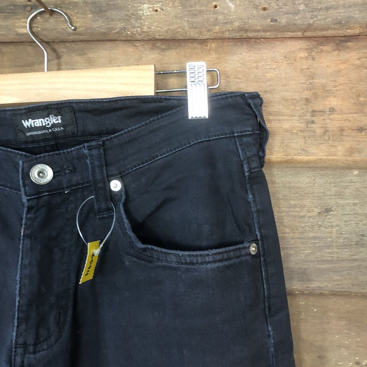 Vintage DLS Wrangler vintage Black Denim Pants #BB544 Size US 30 / EU 46 - 5 Thumbnail