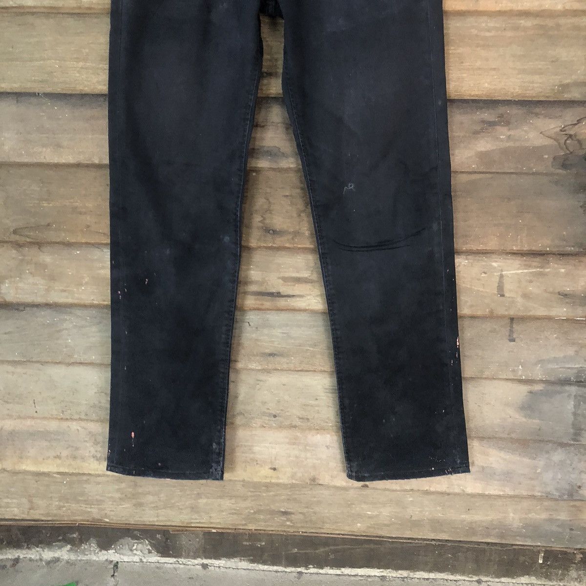 Vintage DLS Wrangler vintage Black Denim Pants #BB544 Size US 30 / EU 46 - 3 Thumbnail