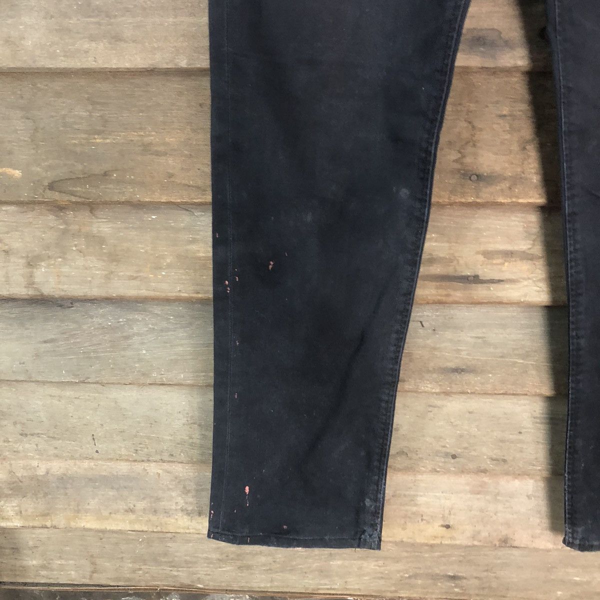 Vintage DLS Wrangler vintage Black Denim Pants #BB544 Size US 30 / EU 46 - 6 Thumbnail