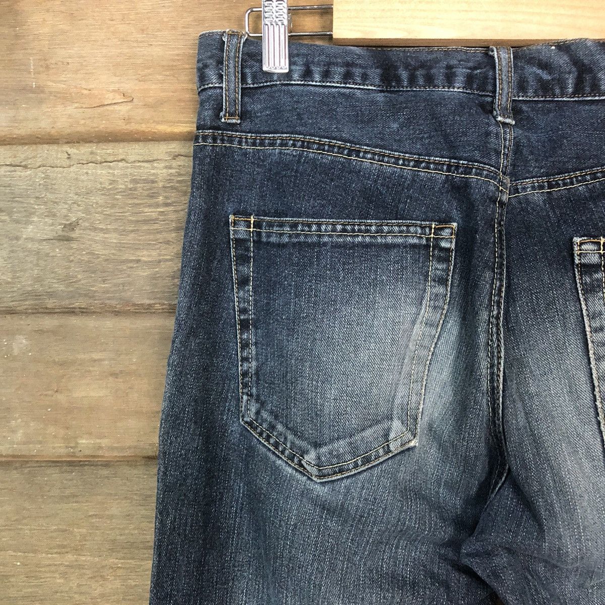 Japanese Brand DLS Japanese Brand Blue Distressed Denim Pants #BB554 Size US 30 / EU 46 - 14 Thumbnail