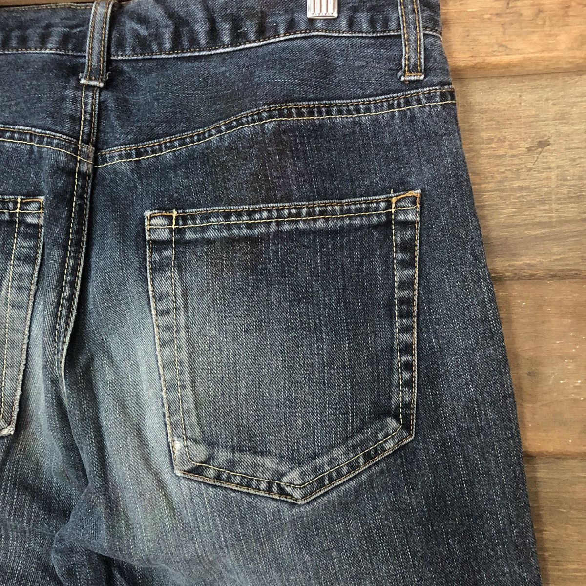 Japanese Brand DLS Japanese Brand Blue Distressed Denim Pants #BB554 Size US 30 / EU 46 - 15 Thumbnail