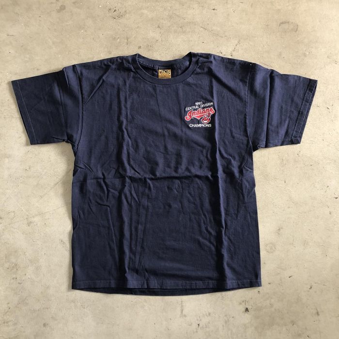 Vintage CLEVELAND INDIANS ‘CENTRAL DIVISION CHAMPIONS’ TEE - 1995 | Grailed