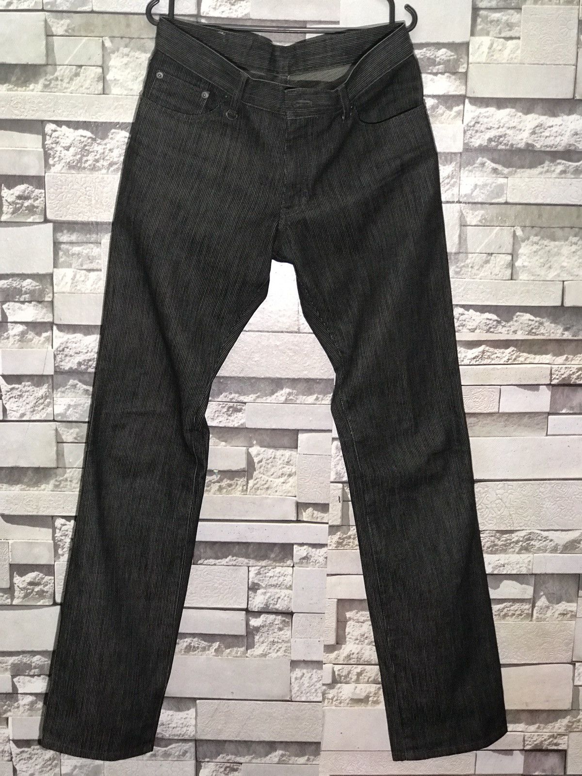 Designer × Michel Klein Michel Klein Homme Paris Stripe Jeans Made in Japan Size US 32 / EU 48 - 1 Thumbnail
