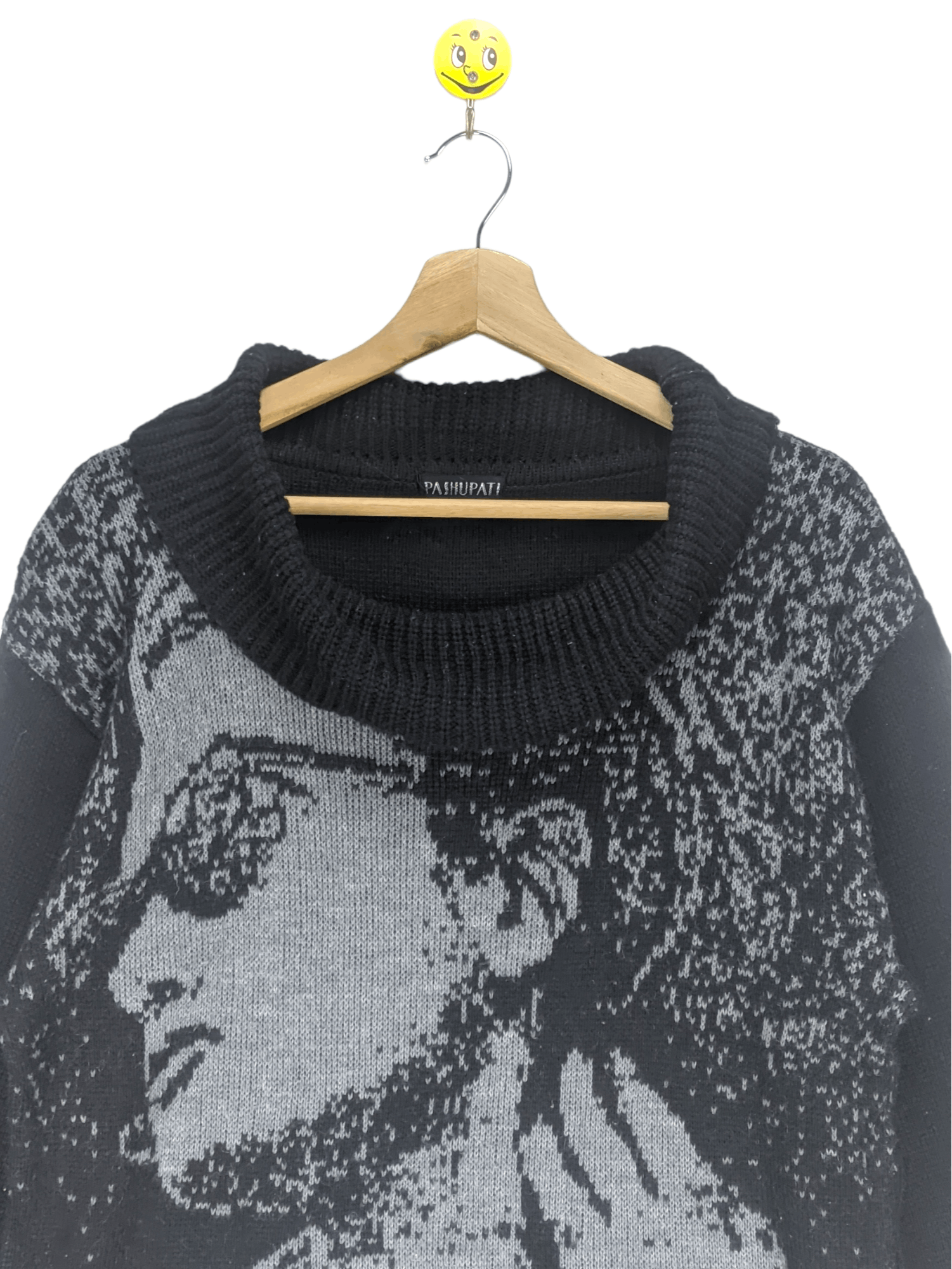 Japanese Brand Steals🔥Vintage Wool Knit Sweater by Pashupati Size M / US 6-8 / IT 42-44 - 7 Thumbnail