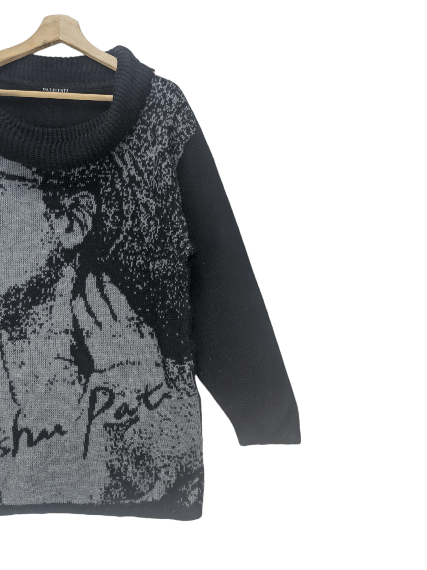 Japanese Brand Steals🔥Vintage Wool Knit Sweater by Pashupati Size M / US 6-8 / IT 42-44 - 6 Thumbnail