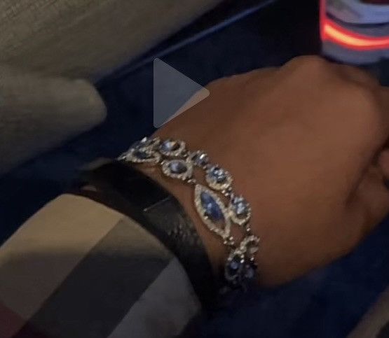 Givenchy crystal bracelet