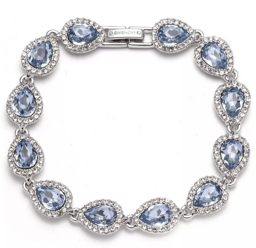 image of Givenchy Flex Bracelet in Blue, Men's
