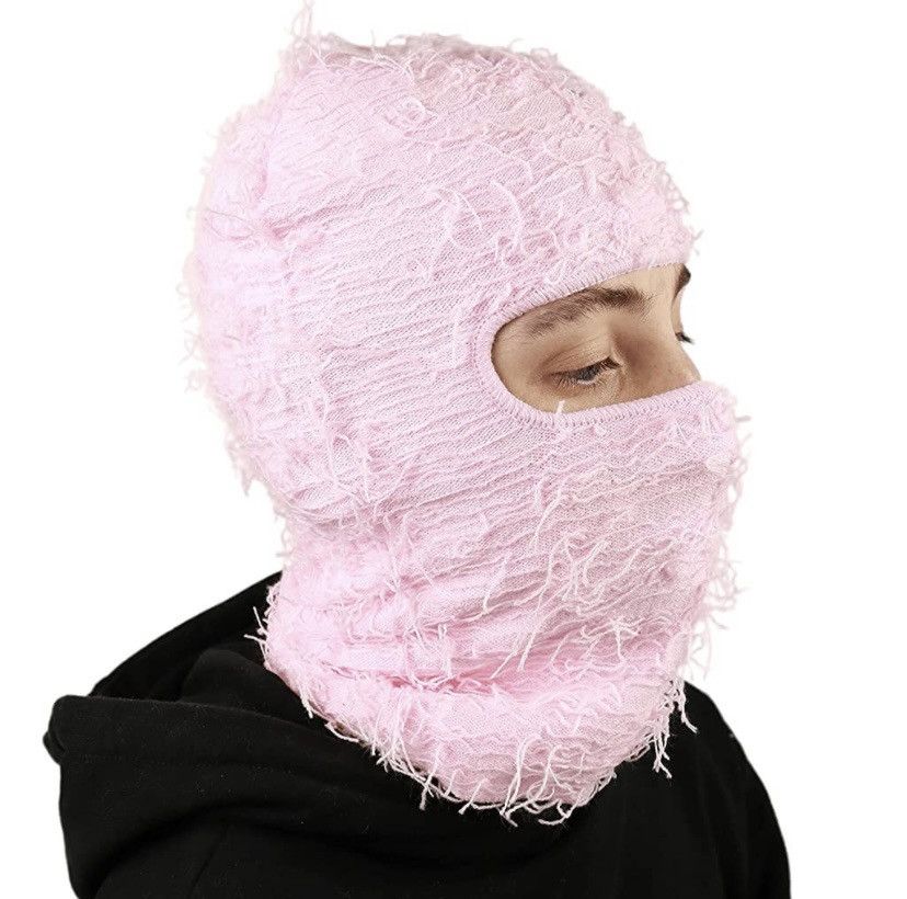 Distressed balaclava / ski mask