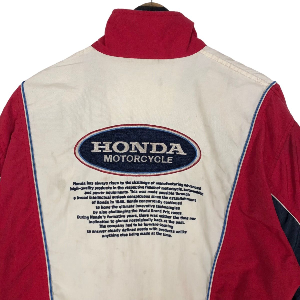 Honda × Vintage Vintage 90s Honda Classics Motorcycle Light Rider Jacket Size US L / EU 52-54 / 3 - 15 Thumbnail