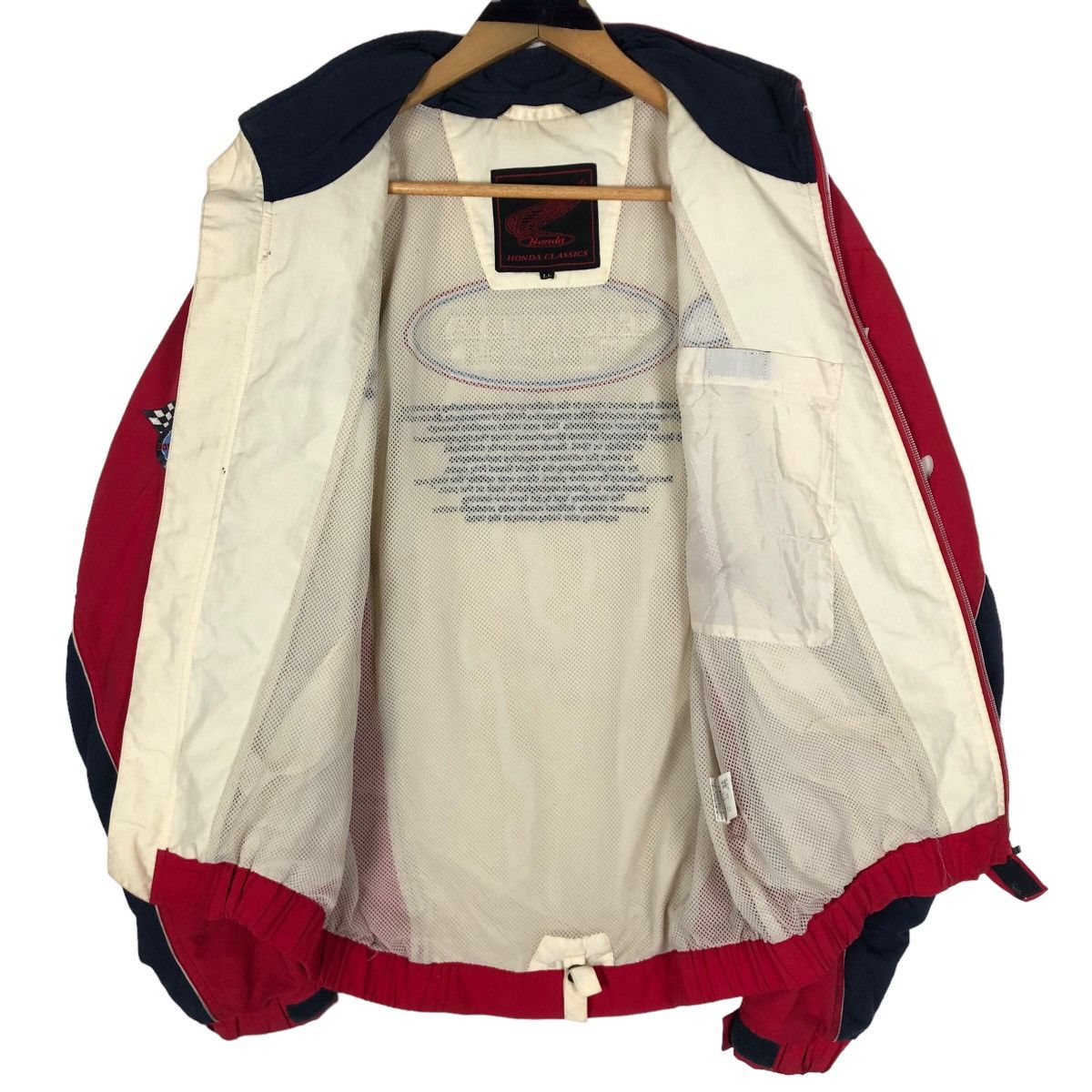 Honda × Vintage Vintage 90s Honda Classics Motorcycle Light Rider Jacket Size US L / EU 52-54 / 3 - 10 Thumbnail
