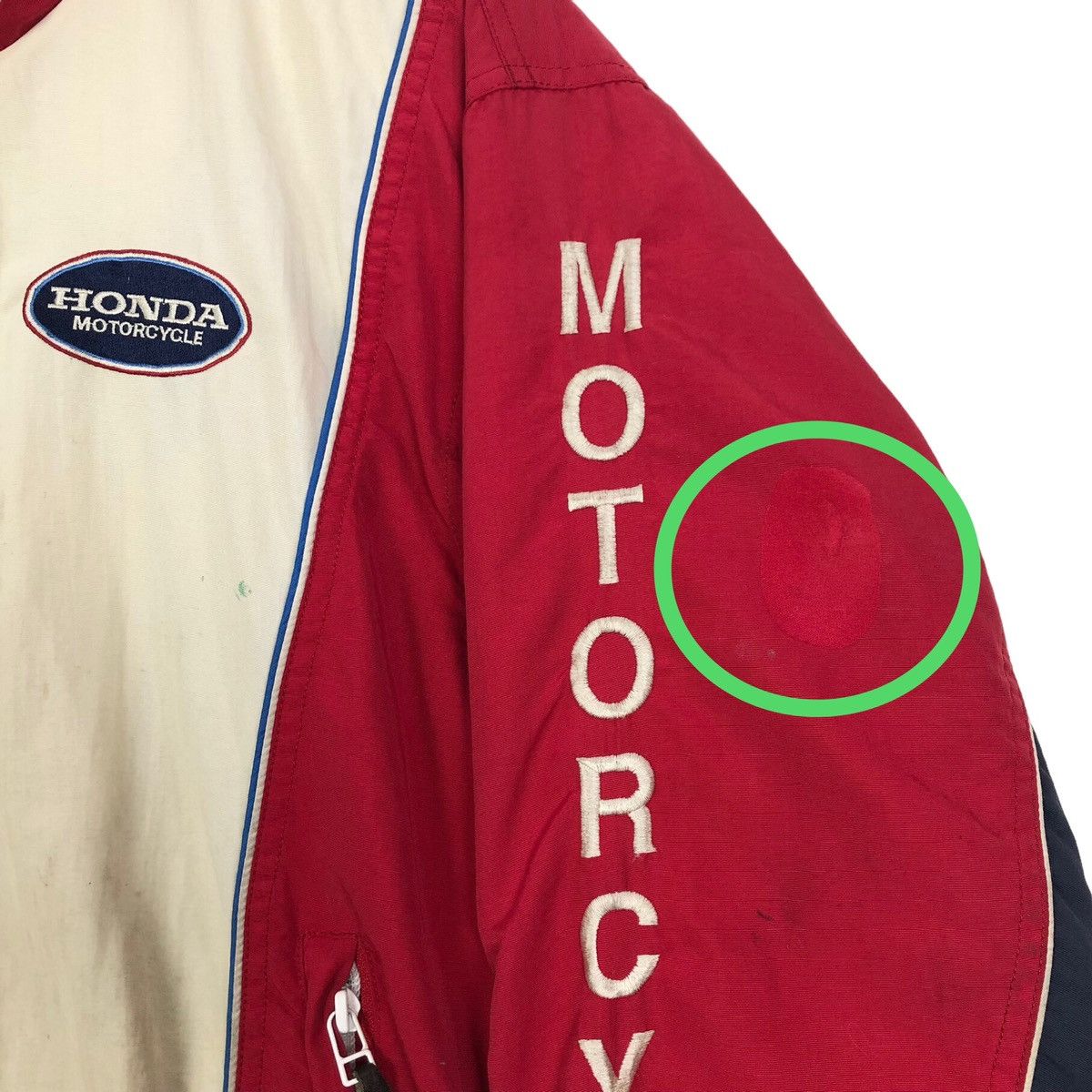 Honda × Vintage Vintage 90s Honda Classics Motorcycle Light Rider Jacket Size US L / EU 52-54 / 3 - 5 Thumbnail