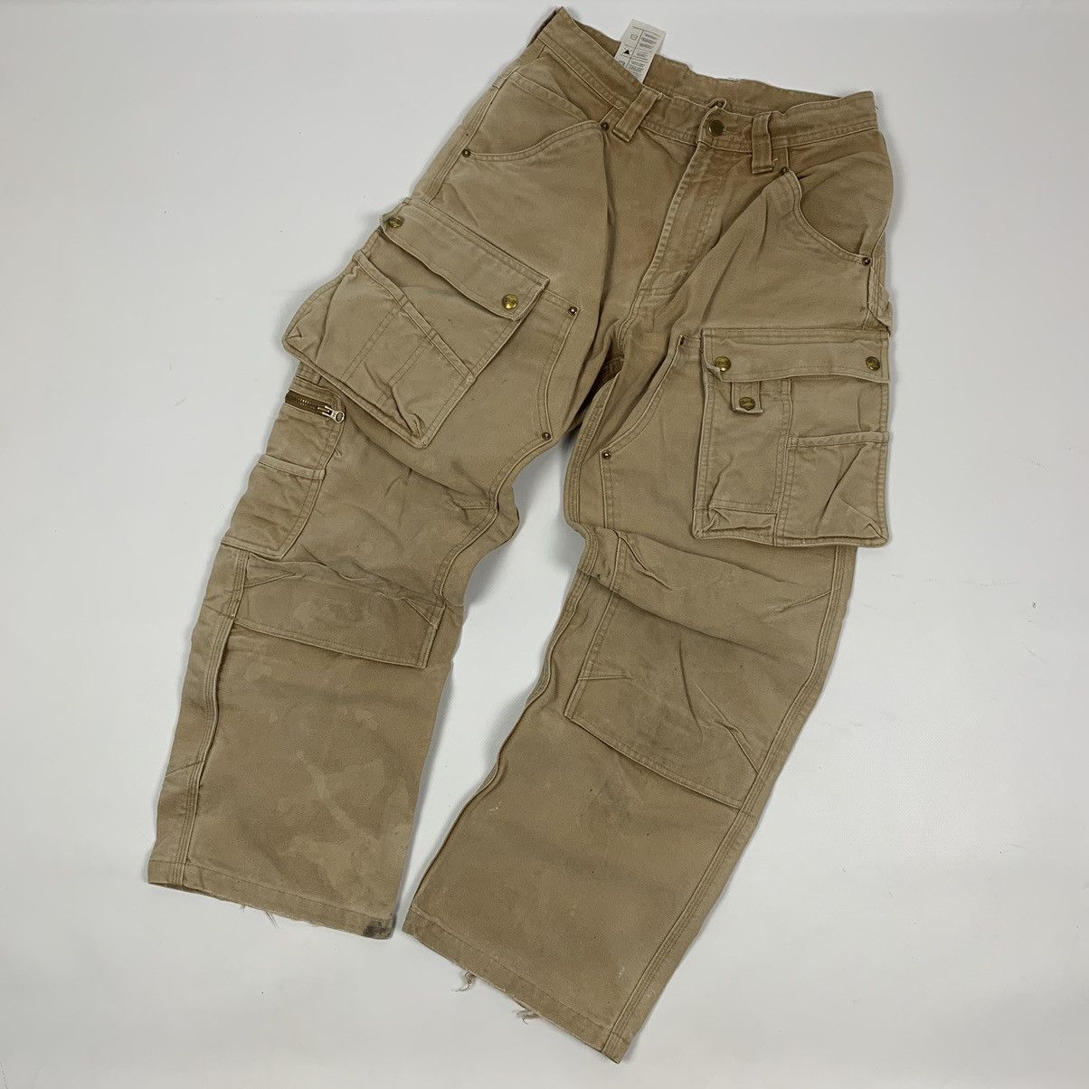 Carhartt × Vintage Carhartt workers cargo jeans pants Size US 32 / EU 48 - 4 Thumbnail