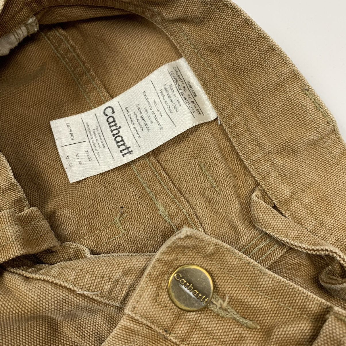 Carhartt × Vintage Carhartt workers cargo jeans pants Size US 32 / EU 48 - 8 Thumbnail