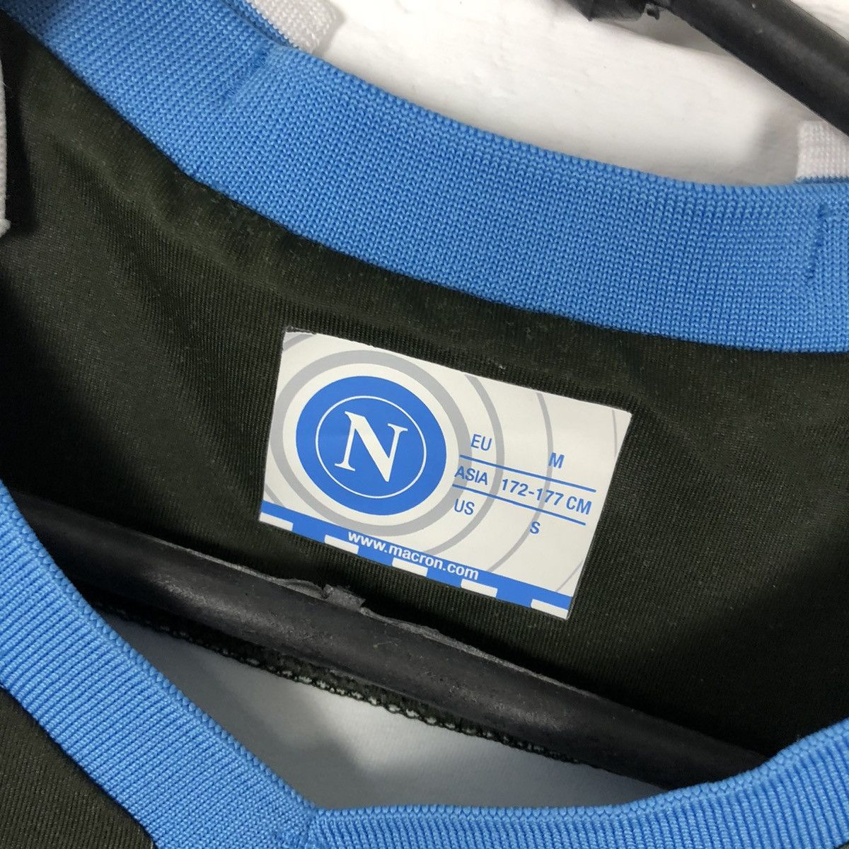 Macron Napoli Insigne 2013 2014 third jersey Size US S / EU 44-46 / 1 - 5 Thumbnail