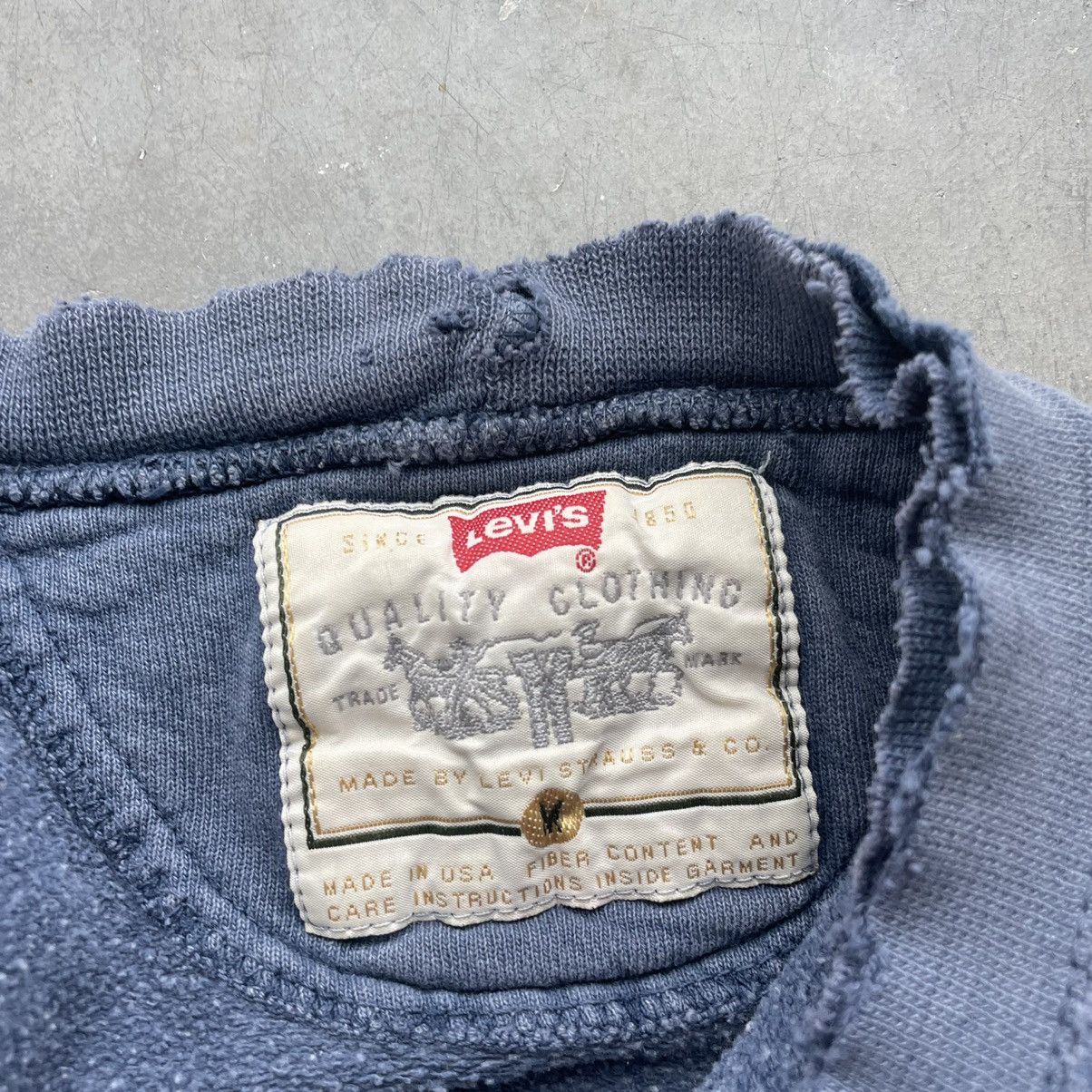 Levi's × Russell Athletic × Vintage Vintage Sun Faded Distressed Crewneck Thrashed Size US M / EU 48-50 / 2 - 6 Thumbnail