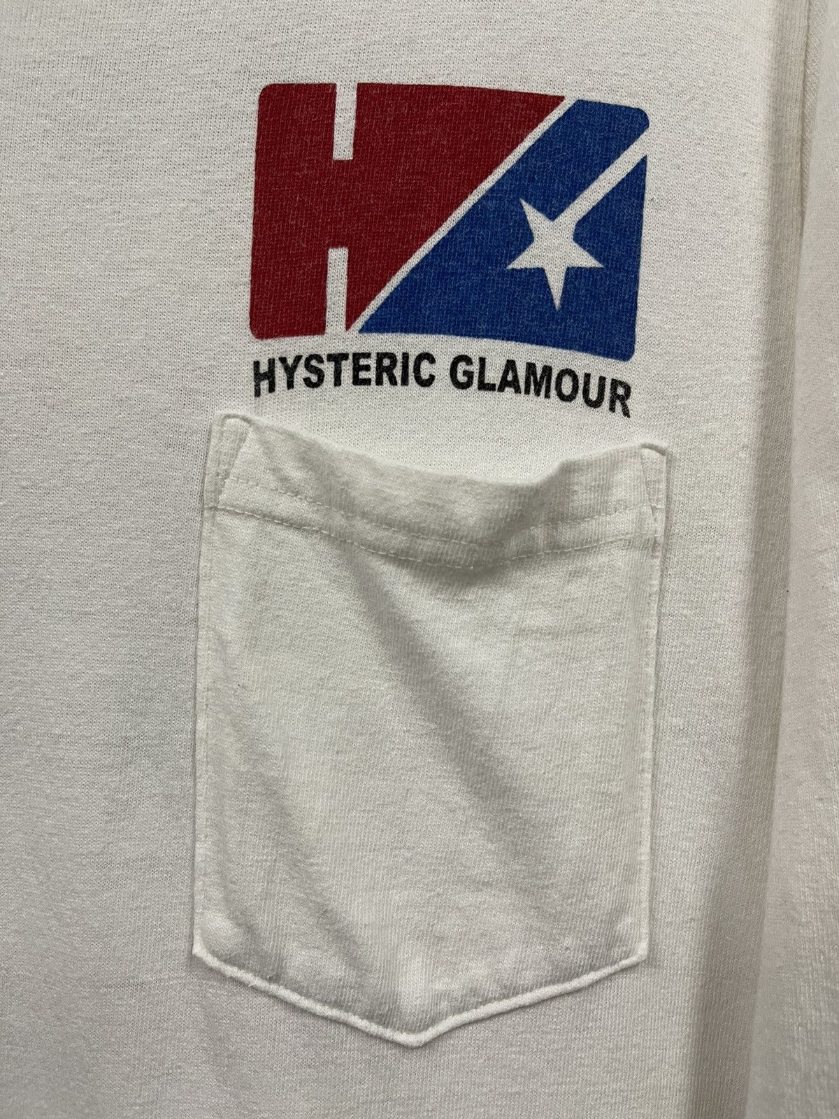 Hysteric Glamour × Vintage Vintage 90s Hysteric Glamour Work Wear T shirt Size US S / EU 44-46 / 1 - 4 Thumbnail