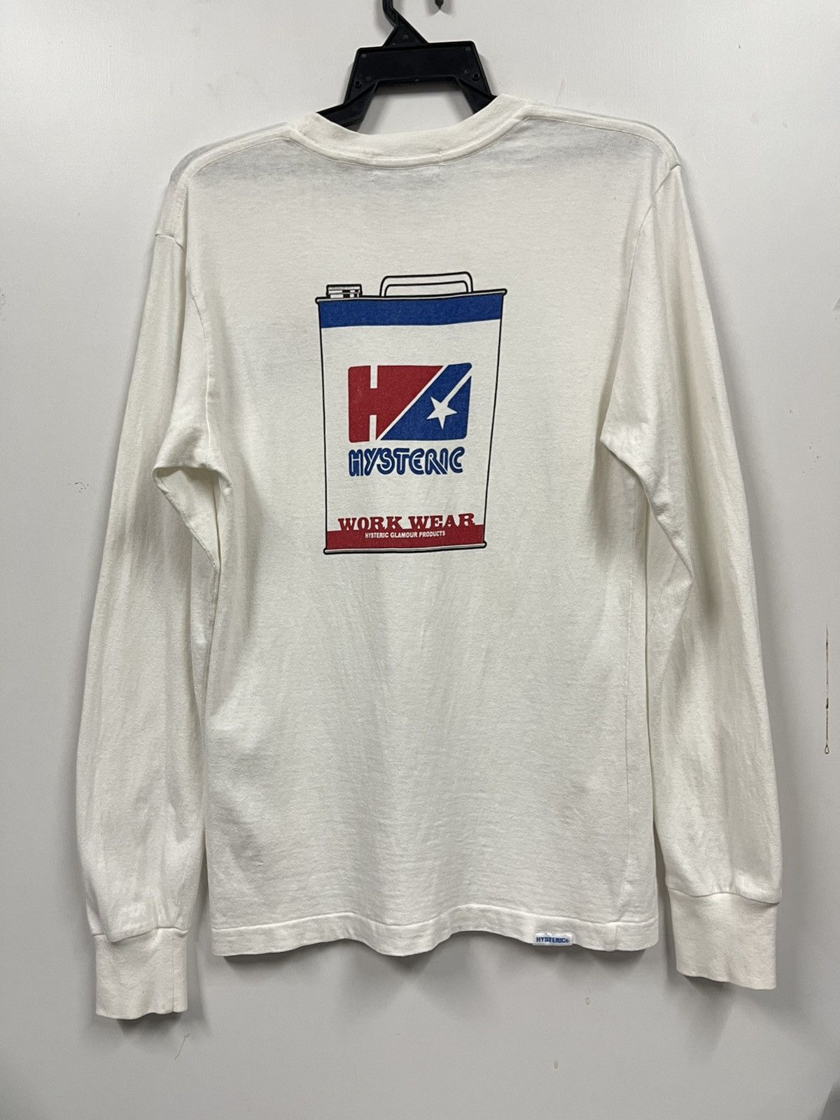 Hysteric Glamour × Vintage Vintage 90s Hysteric Glamour Work Wear T shirt Size US S / EU 44-46 / 1 - 1 Thumbnail