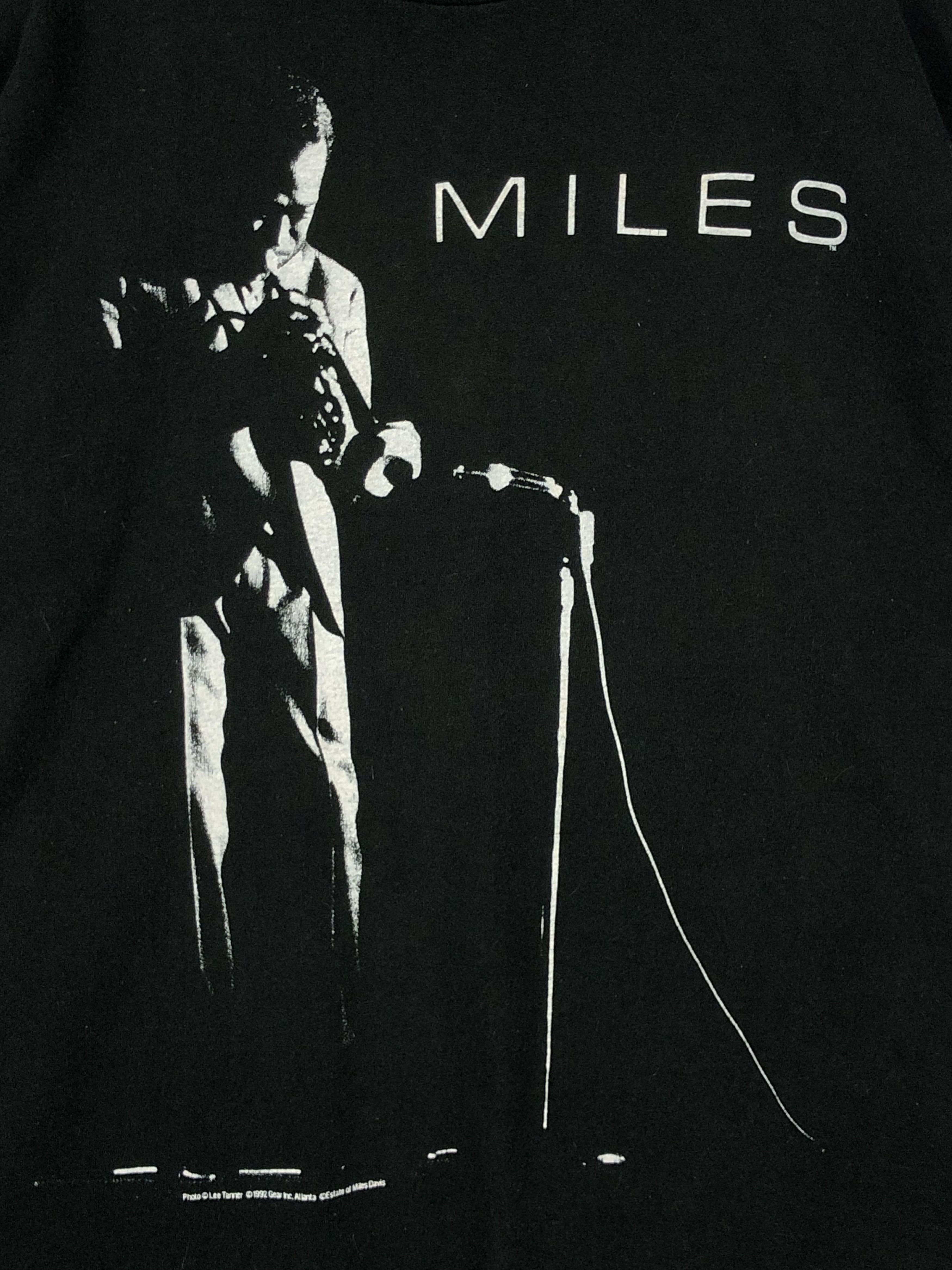 Band Tees RARE🔥VTG 1992 MILES DAVIS PHOTO BY LEE TANNER XL OVERSIZED Size US XL / EU 56 / 4 - 3 Thumbnail