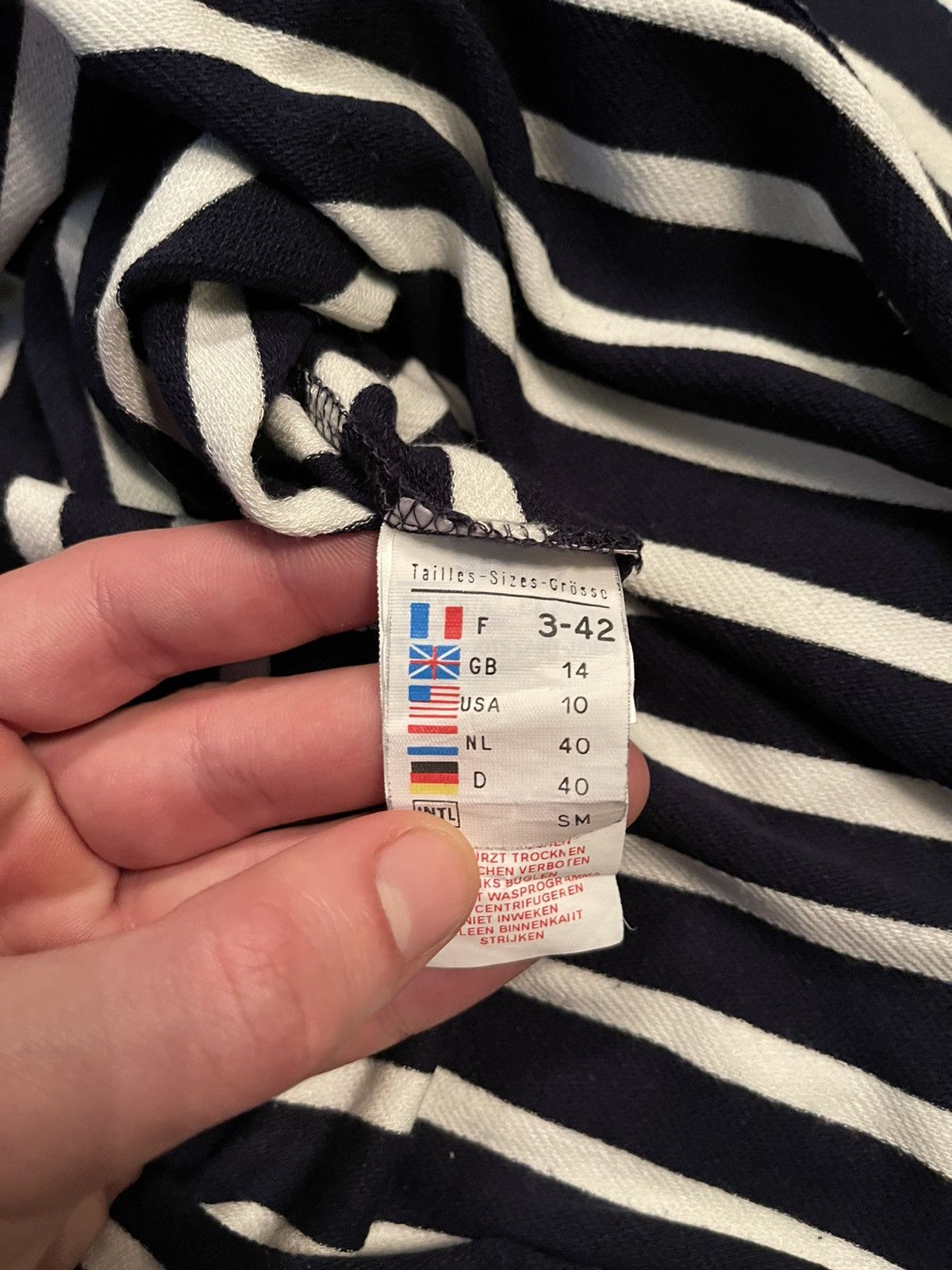 A$AP Rocky × Saint James × Vintage Saint James vintage 90s ASAP Rocky striped longsleeve Size US S / EU 44-46 / 1 - 8 Thumbnail