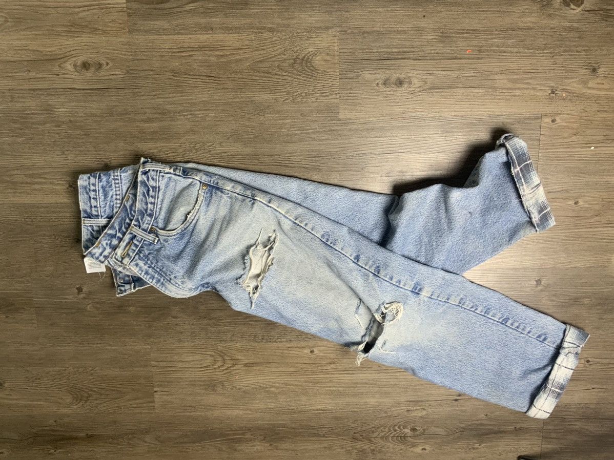Carhartt Early 00's Y2K Carhartt Flannel Lined Jeans size 32 Size US 32 / EU 48 - 6 Thumbnail