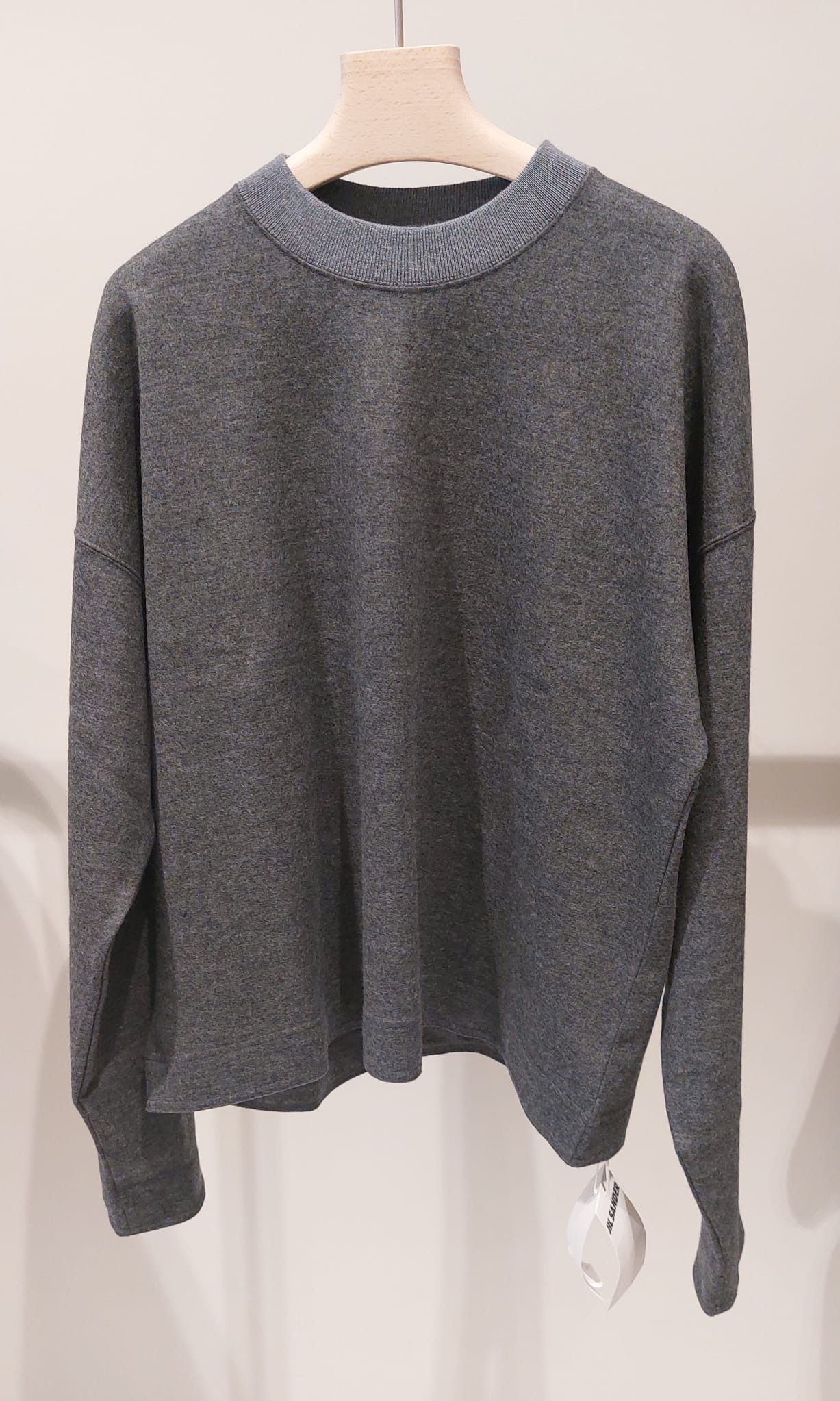 Jil Sander o1loc1c0323 Round Collar Knitwear in Grey Size US L / EU 52-54 / 3 - 1 Preview
