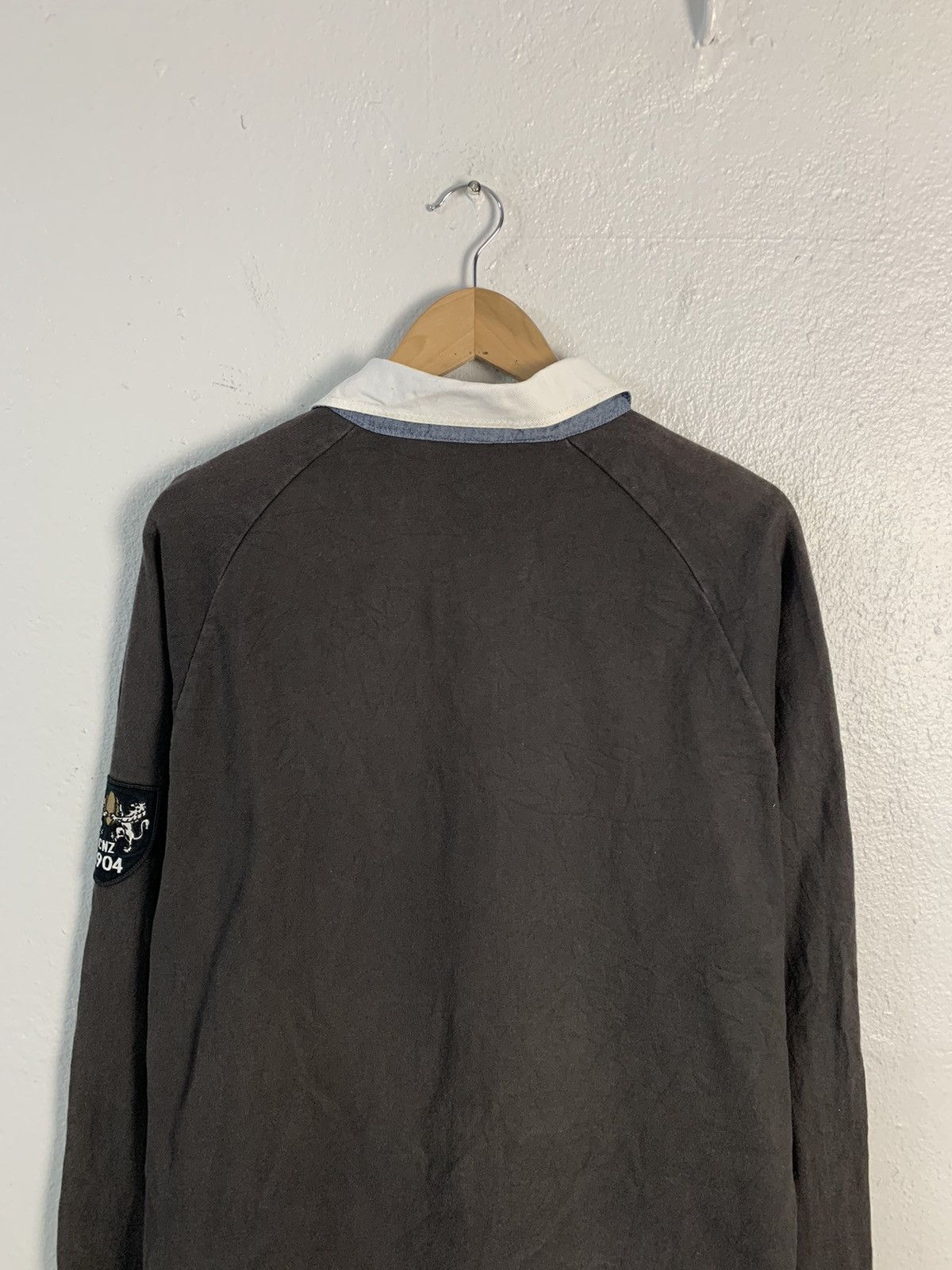 Canterbury of New Zealand Canterbury Faded Long Sleeve Polo Tee Size US L / EU 52-54 / 3 - 11 Thumbnail