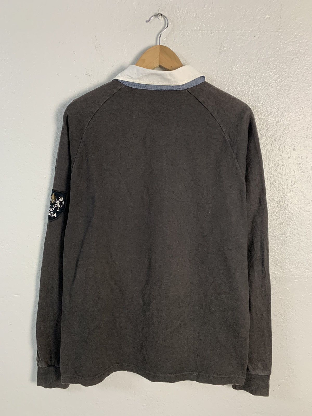 Canterbury of New Zealand Canterbury Faded Long Sleeve Polo Tee Size US L / EU 52-54 / 3 - 8 Thumbnail