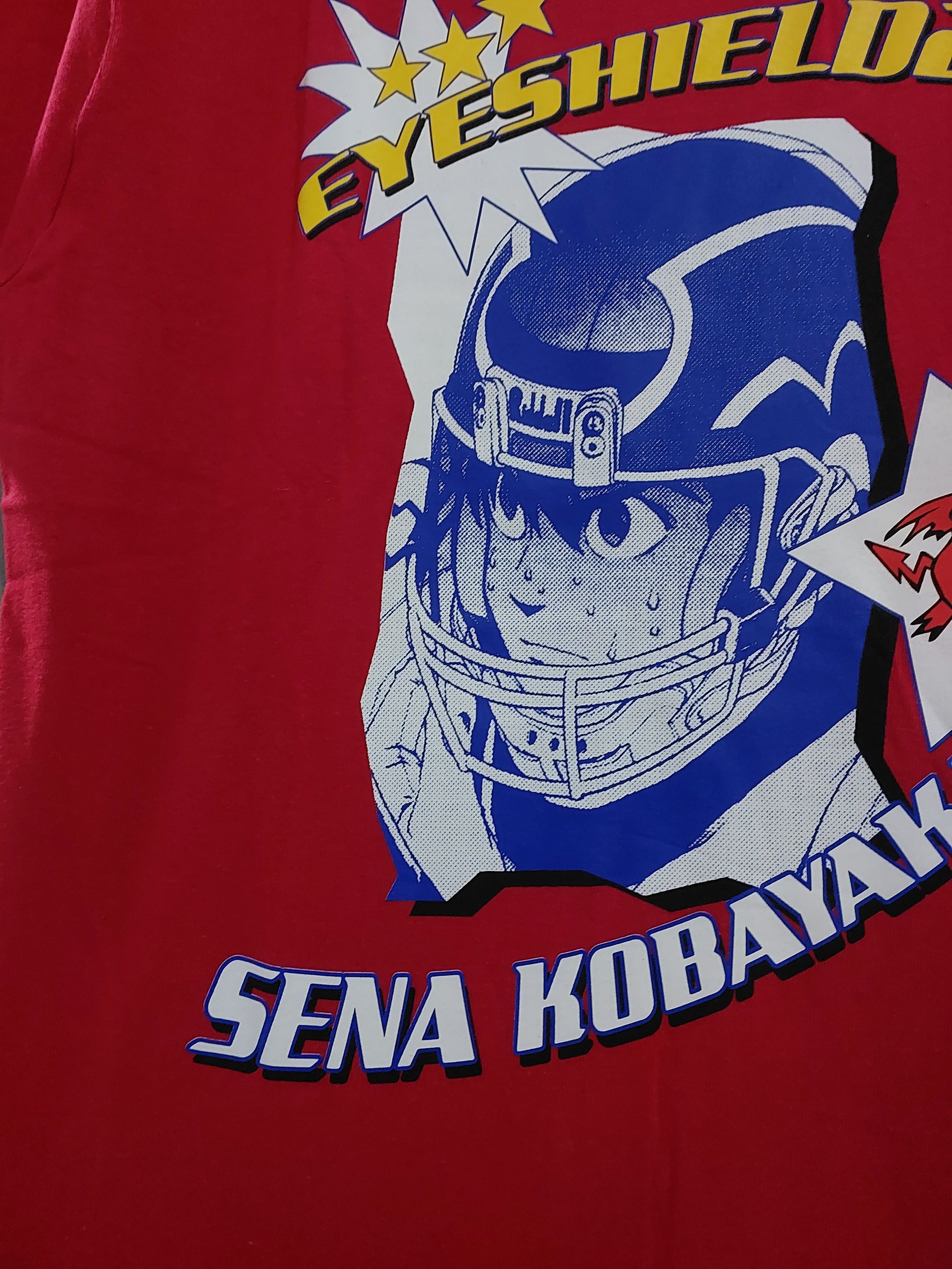 Anime VINTAGE ANIME EYESHIELD 21 MANGA SENA KOBAYAKAWA T-SHIRT Size US M / EU 48-50 / 2 - 7 Thumbnail