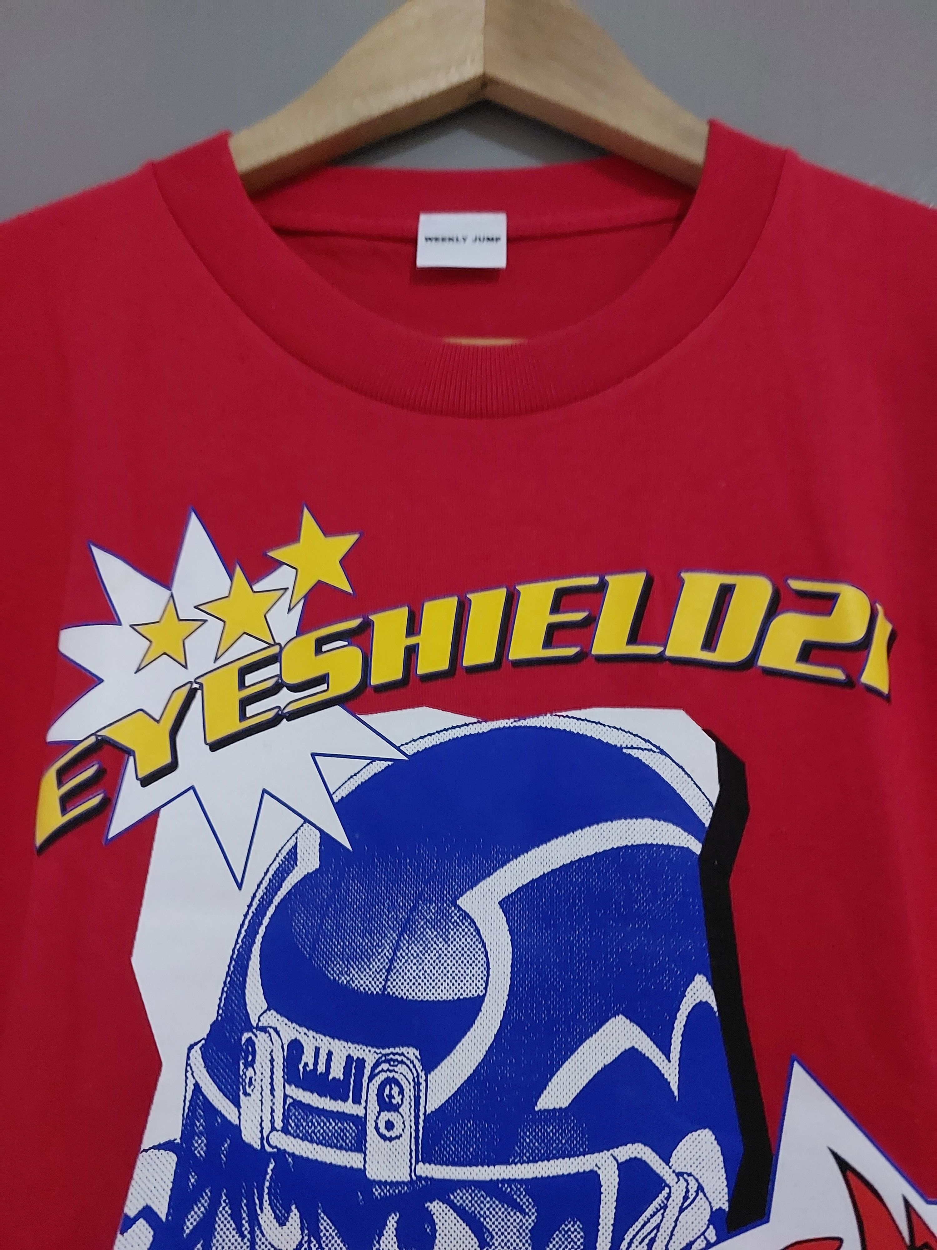 Anime VINTAGE ANIME EYESHIELD 21 MANGA SENA KOBAYAKAWA T-SHIRT Size US M / EU 48-50 / 2 - 2 Thumbnail