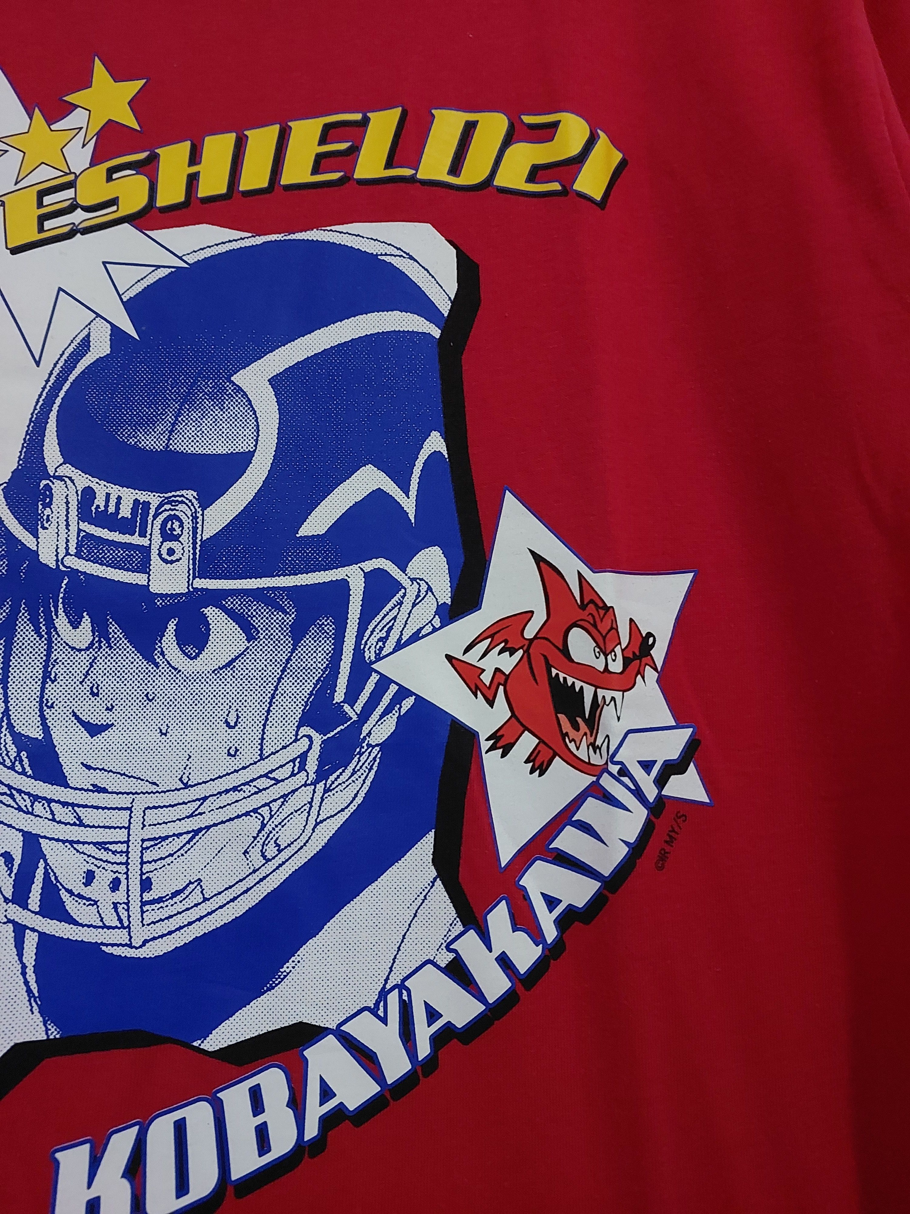 Anime VINTAGE ANIME EYESHIELD 21 MANGA SENA KOBAYAKAWA T-SHIRT Size US M / EU 48-50 / 2 - 6 Thumbnail