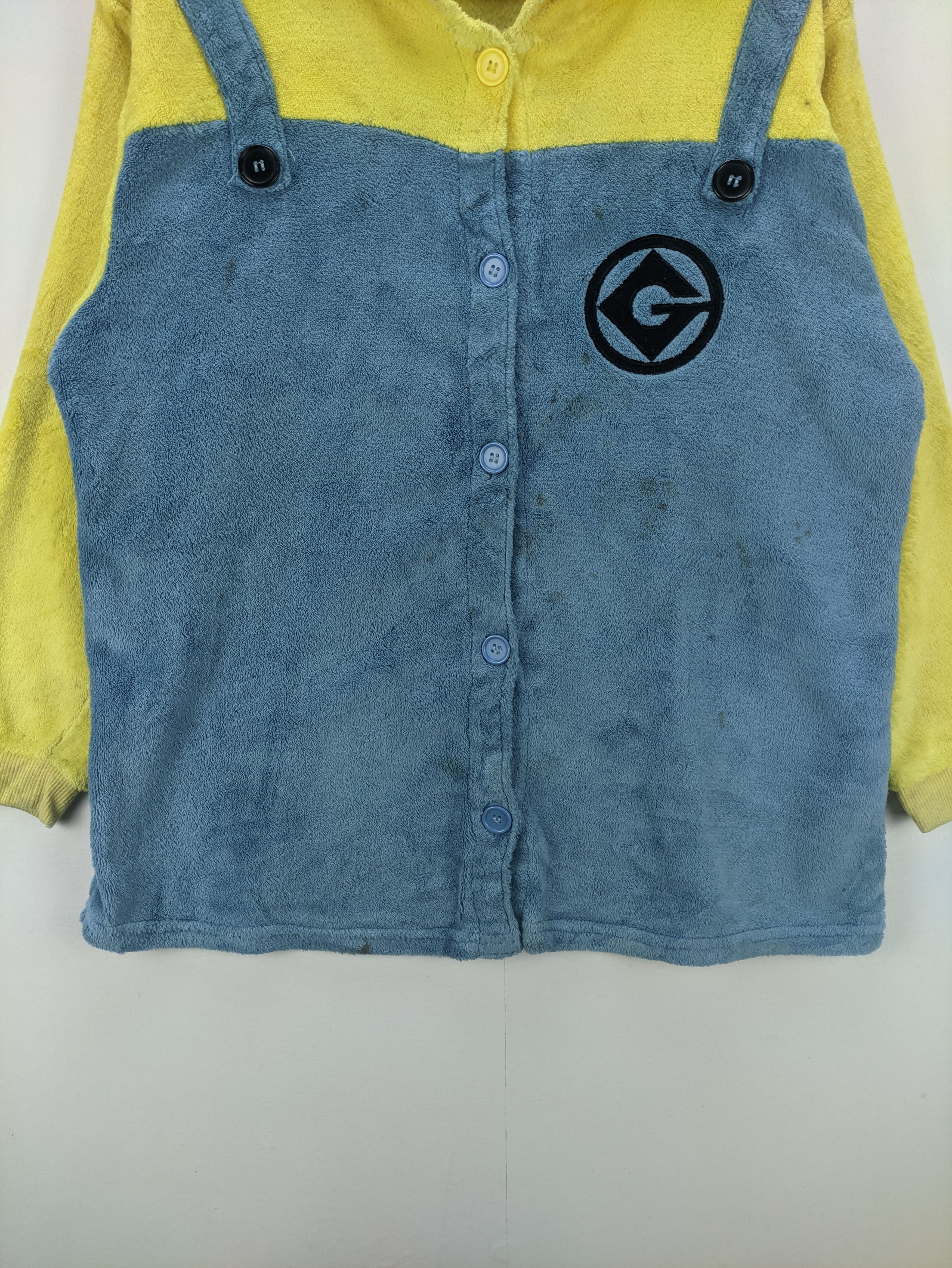 Cartoon Network Steals🔥Fleece Jacket Button Up by Discipable Me Minion Head Size US M / EU 48-50 / 2 - 4 Thumbnail