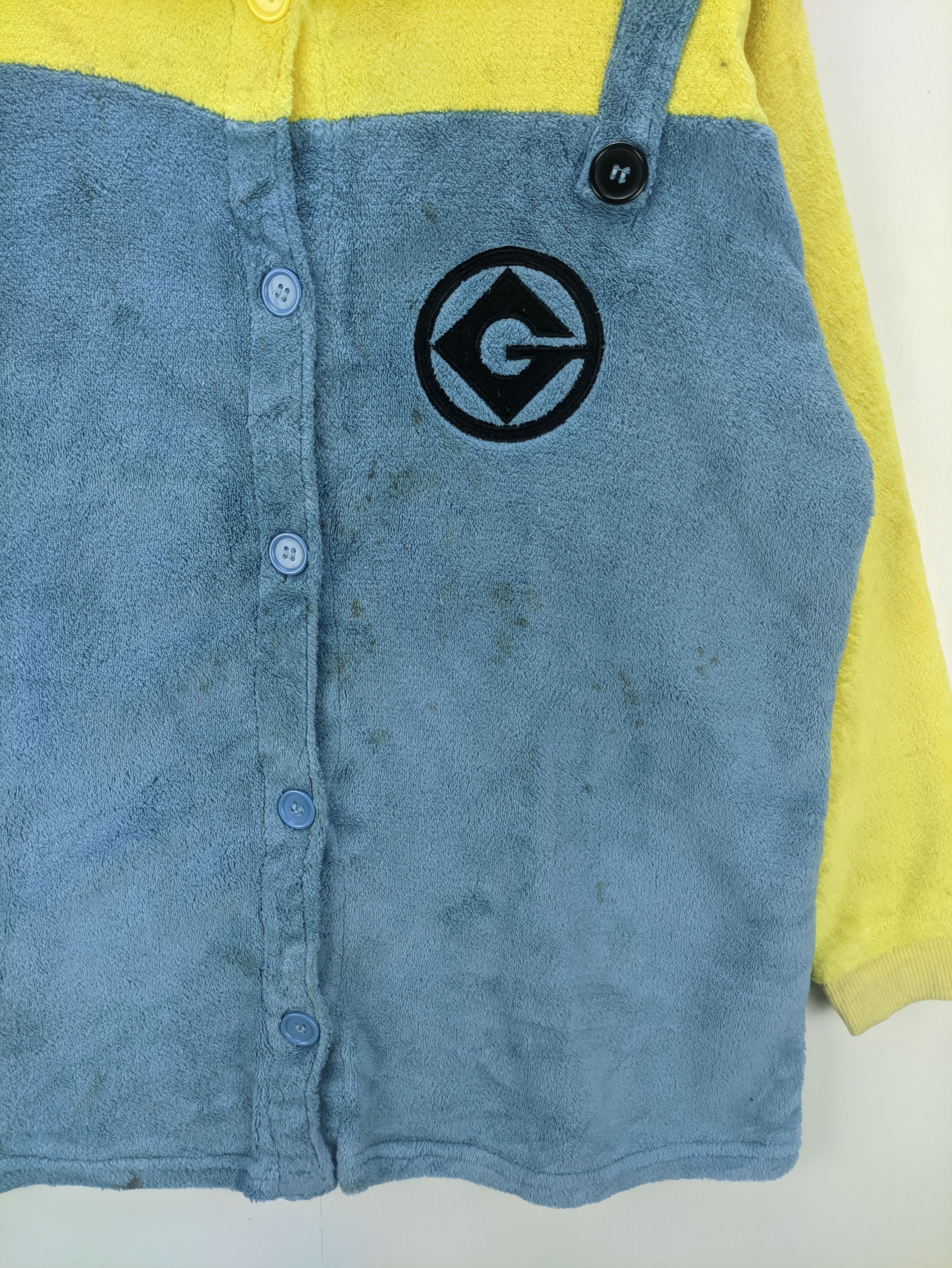 Cartoon Network Steals🔥Fleece Jacket Button Up by Discipable Me Minion Head Size US M / EU 48-50 / 2 - 5 Thumbnail