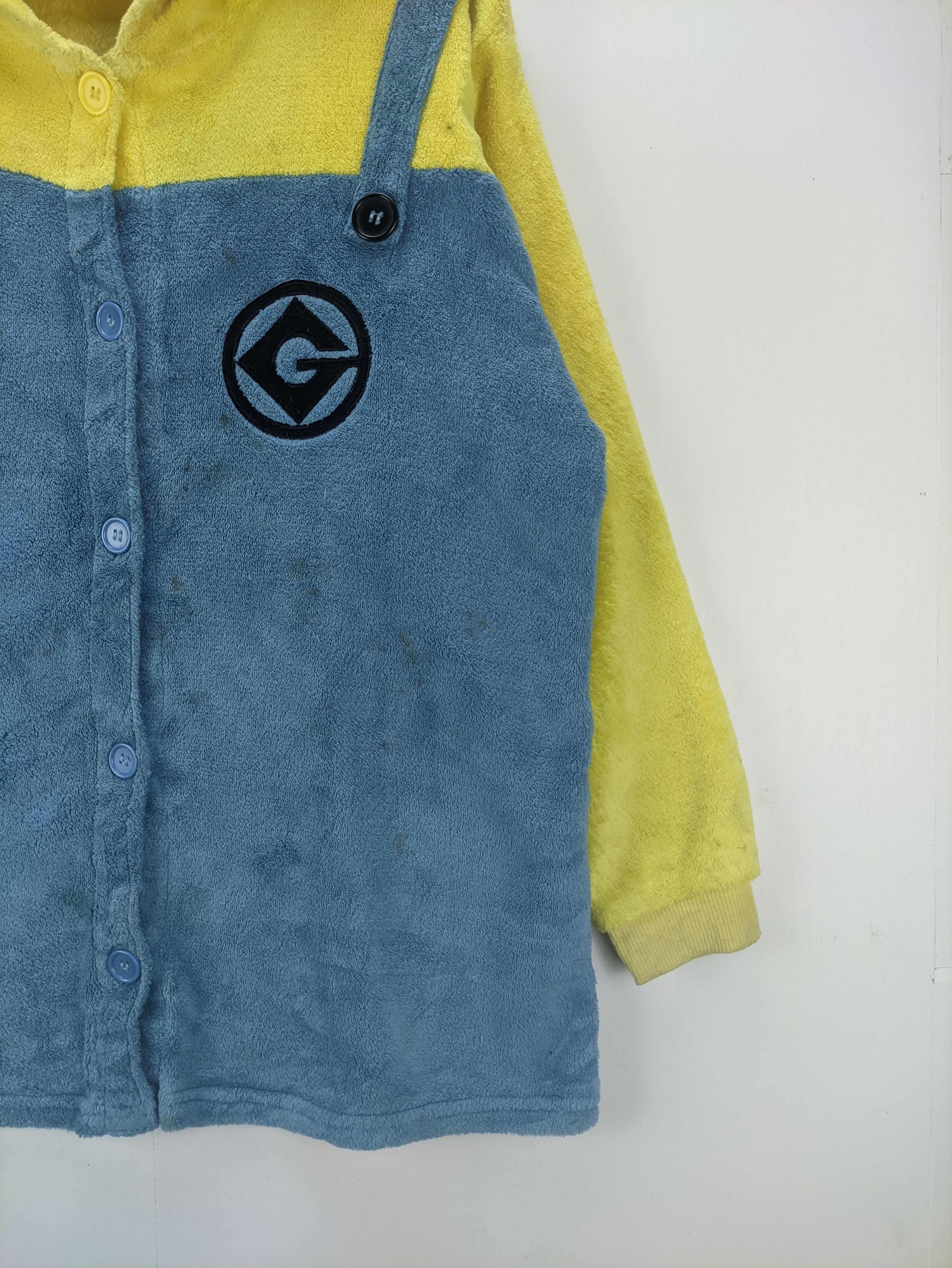 Cartoon Network Steals🔥Fleece Jacket Button Up by Discipable Me Minion Head Size US M / EU 48-50 / 2 - 2 Thumbnail