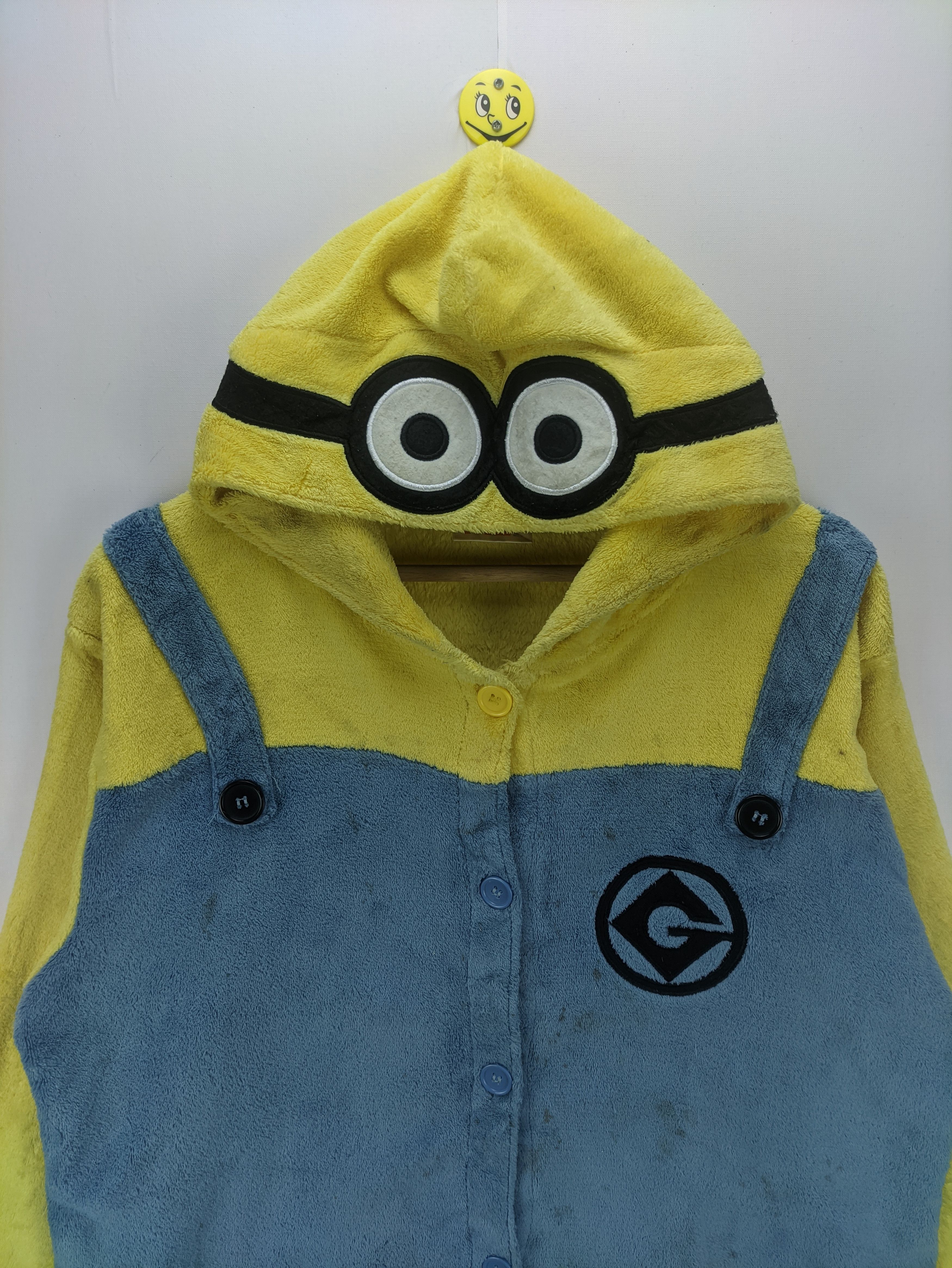Cartoon Network Steals🔥Fleece Jacket Button Up by Discipable Me Minion Head Size US M / EU 48-50 / 2 - 3 Thumbnail
