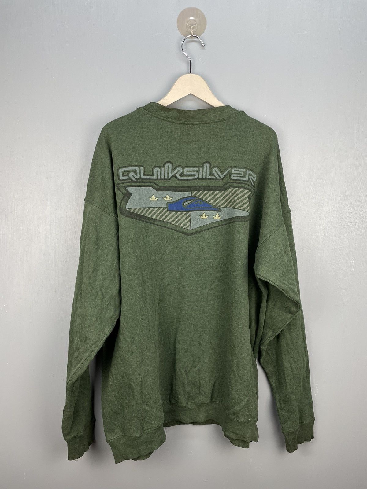 Quiksilver Vintage 90s Quiksilver sweatshirt Size US XL / EU 56 / 4 - 1 Thumbnail