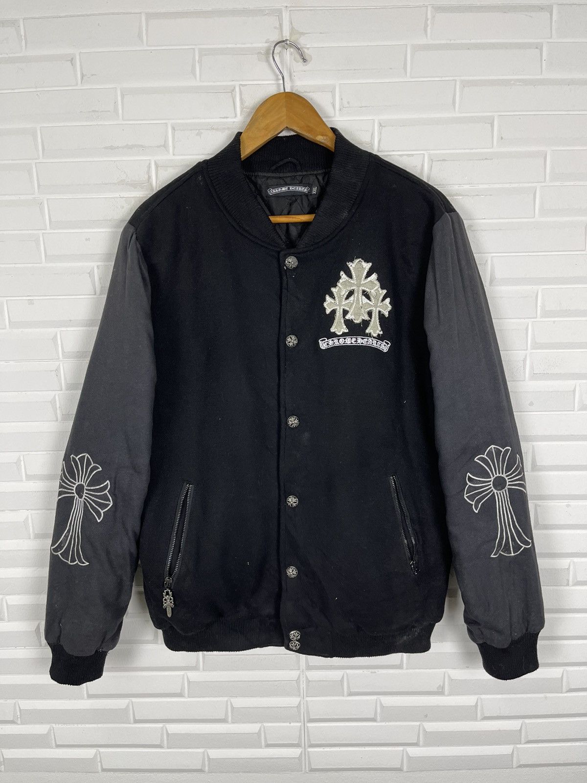 Japanese Brand × Other VARSITY STREETWEAR INSPIRED CHROME HAERT Size US M / EU 48-50 / 2 - 5 Thumbnail