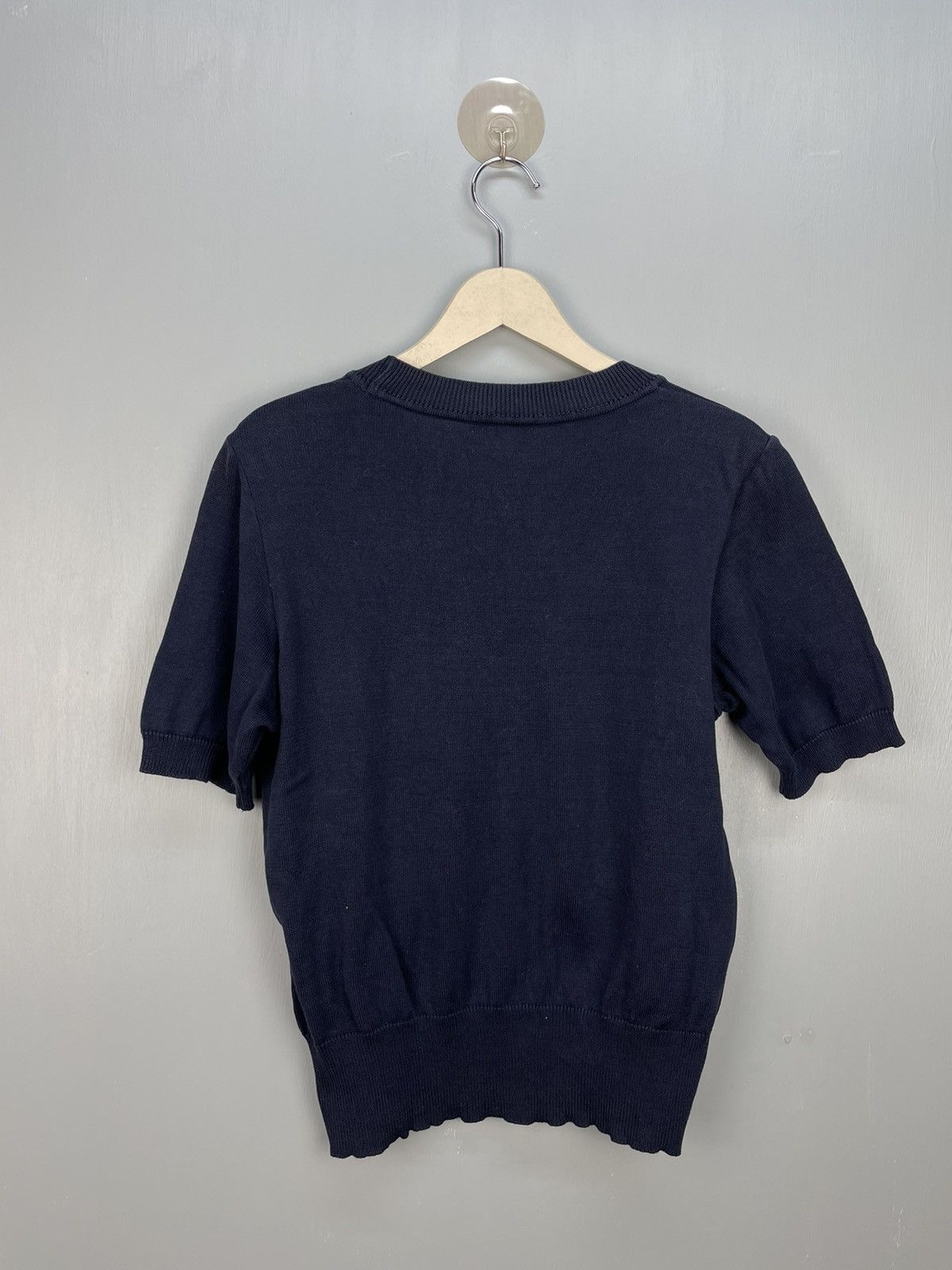 Vintage × Yves Saint Laurent Vintage Yves Saint Laurent short sleeve knitwear Size US M / EU 48-50 / 2 - 2 Thumbnail