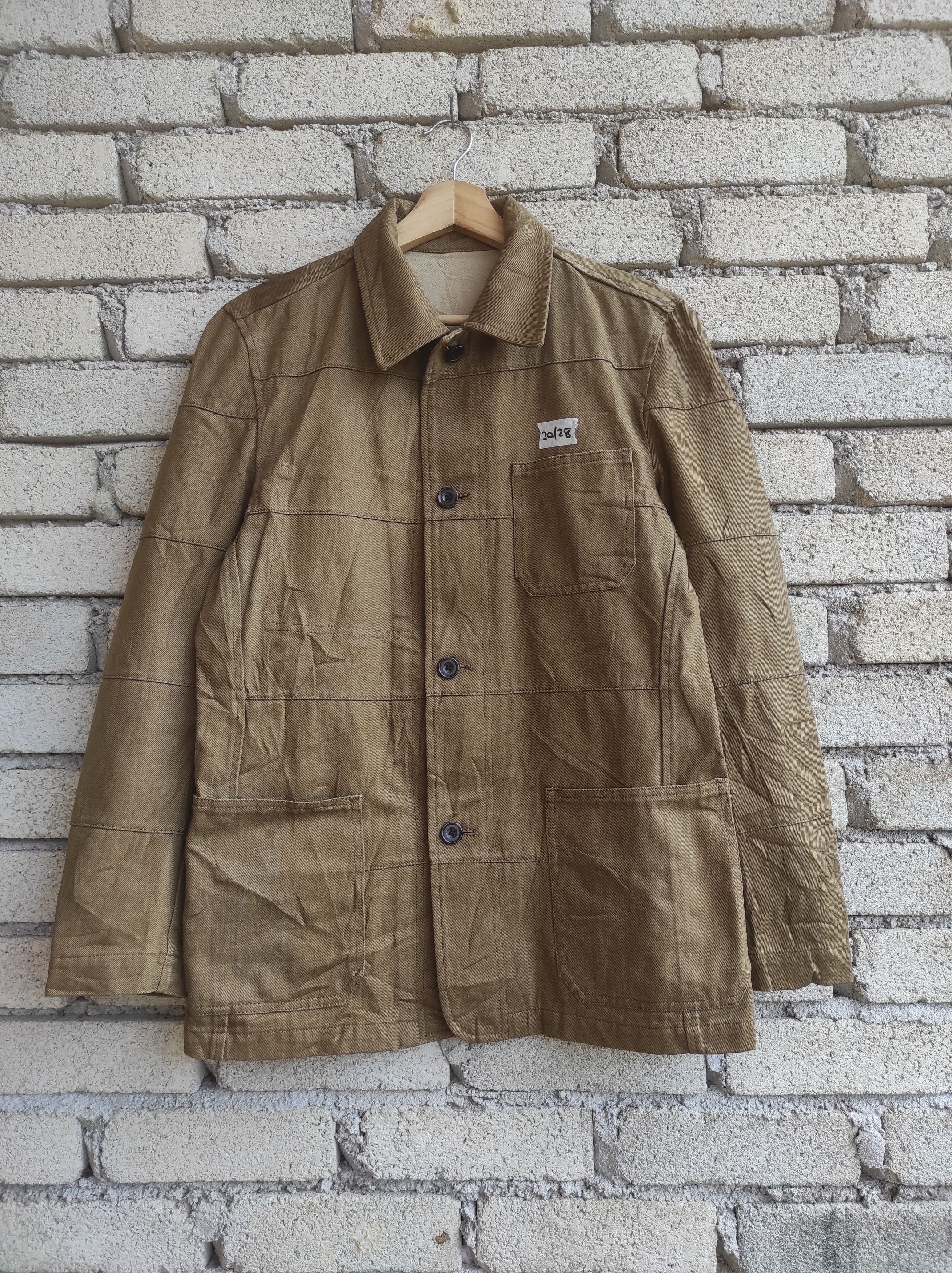 the difference rupert military style jacket button up