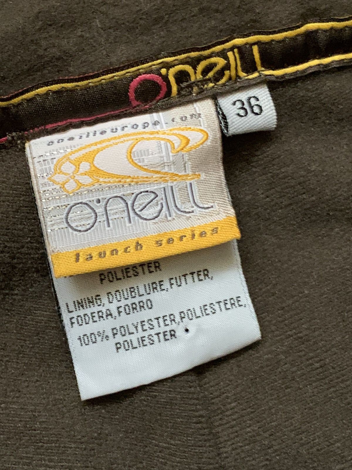 Goretex × O'Neill O’Neill launch series 36 brown ski pants snowboarding jumpsu Size 25" / US 0 / IT 36 - 11 Thumbnail