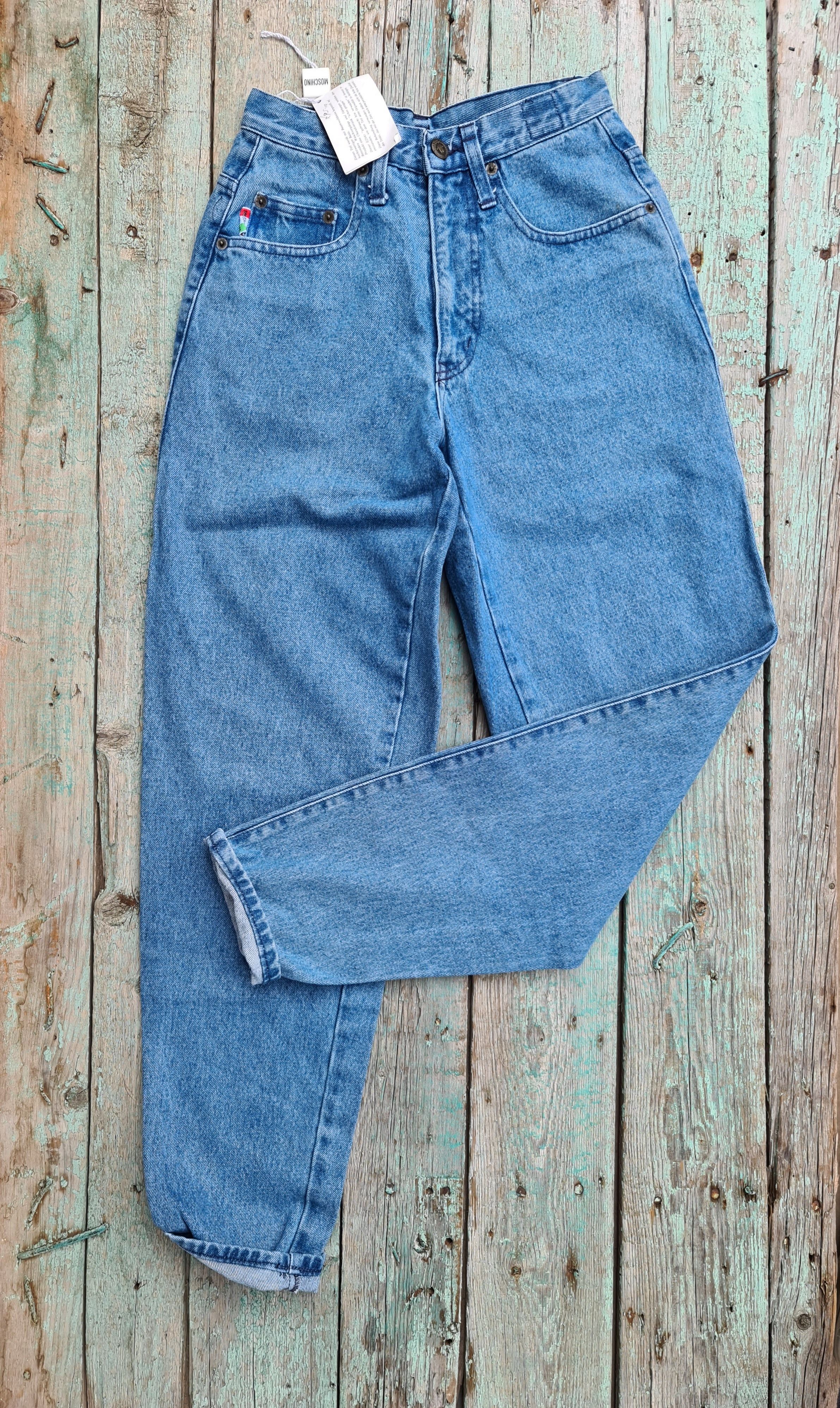 Moschino Moschino Jeans vintage 80-90 mom jeans Size 28" / US 6 / IT 42 - 2 Thumbnail