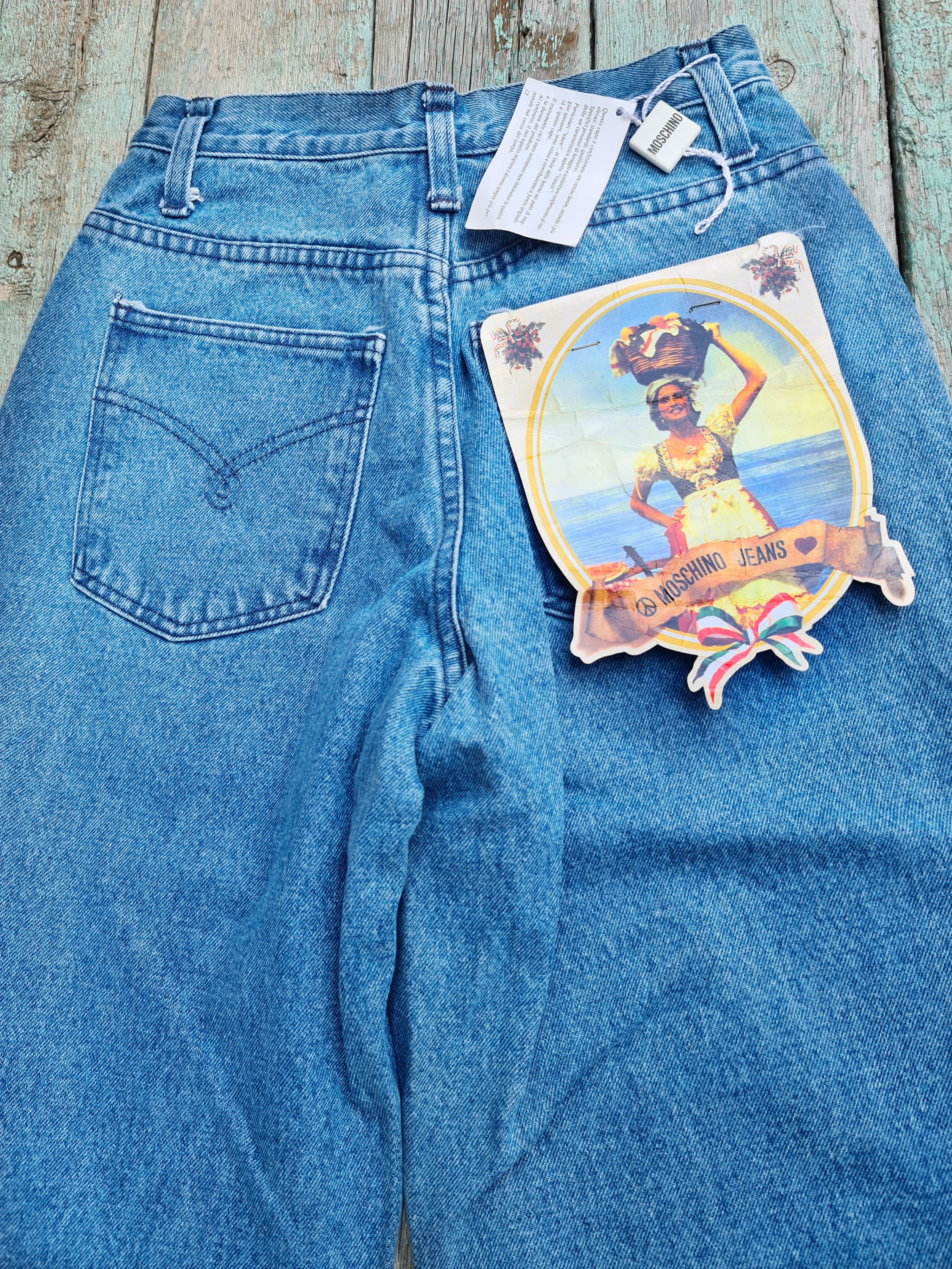 Moschino Moschino Jeans vintage 80-90 mom jeans Size 28" / US 6 / IT 42 - 1 Thumbnail
