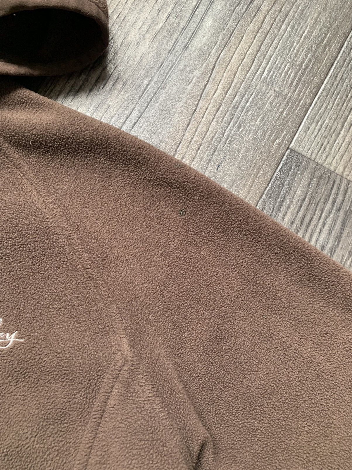 Oakley OAKLEY RARE BROWN FLEECE HOODIE Y2K VINTAGE HOODIE Size L / US 10 / IT 46 - 11 Thumbnail