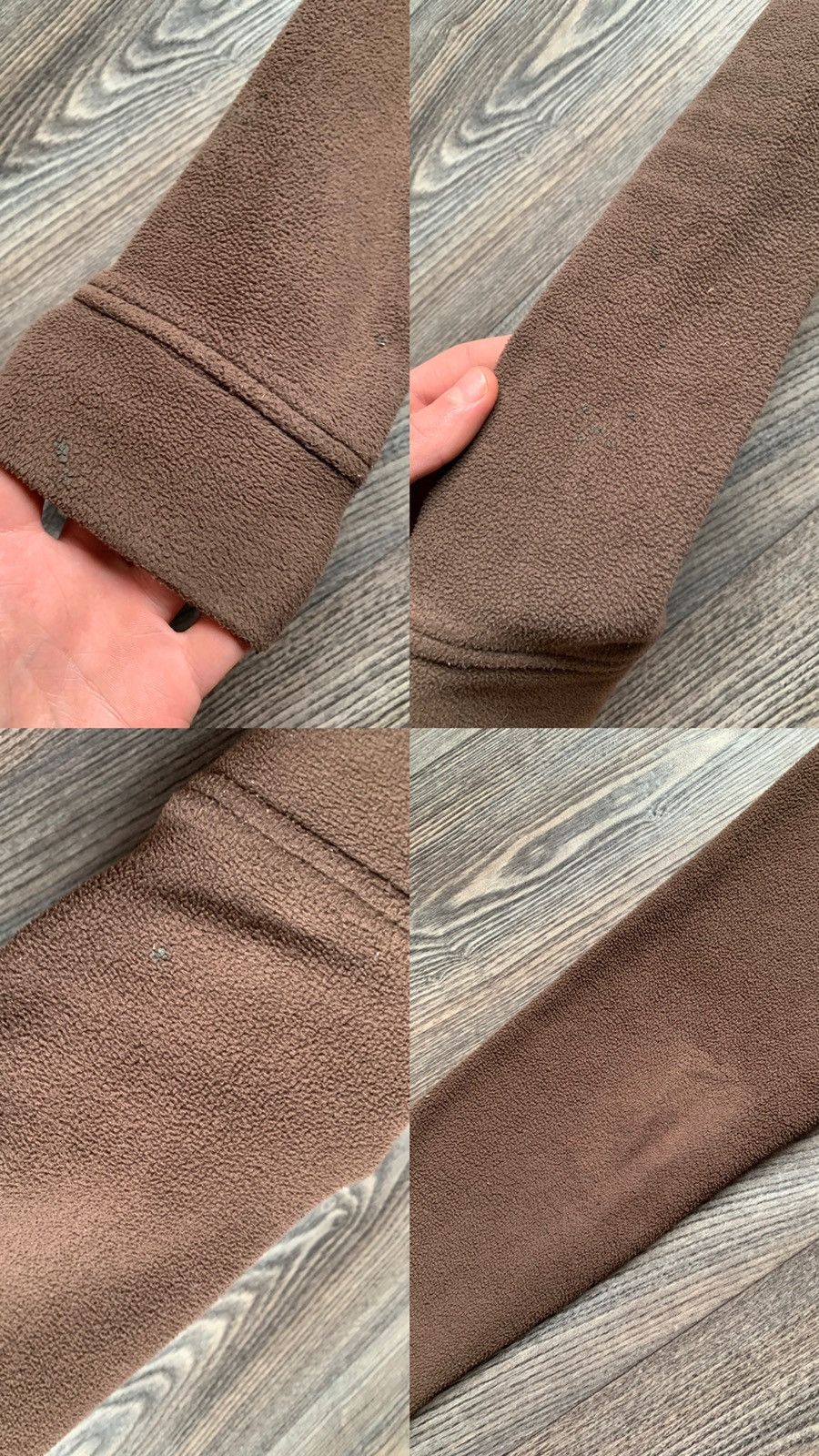 Oakley OAKLEY RARE BROWN FLEECE HOODIE Y2K VINTAGE HOODIE Size L / US 10 / IT 46 - 18 Thumbnail