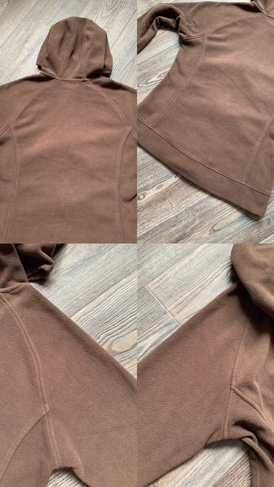 Oakley OAKLEY RARE BROWN FLEECE HOODIE Y2K VINTAGE HOODIE Size L / US 10 / IT 46 - 19 Thumbnail