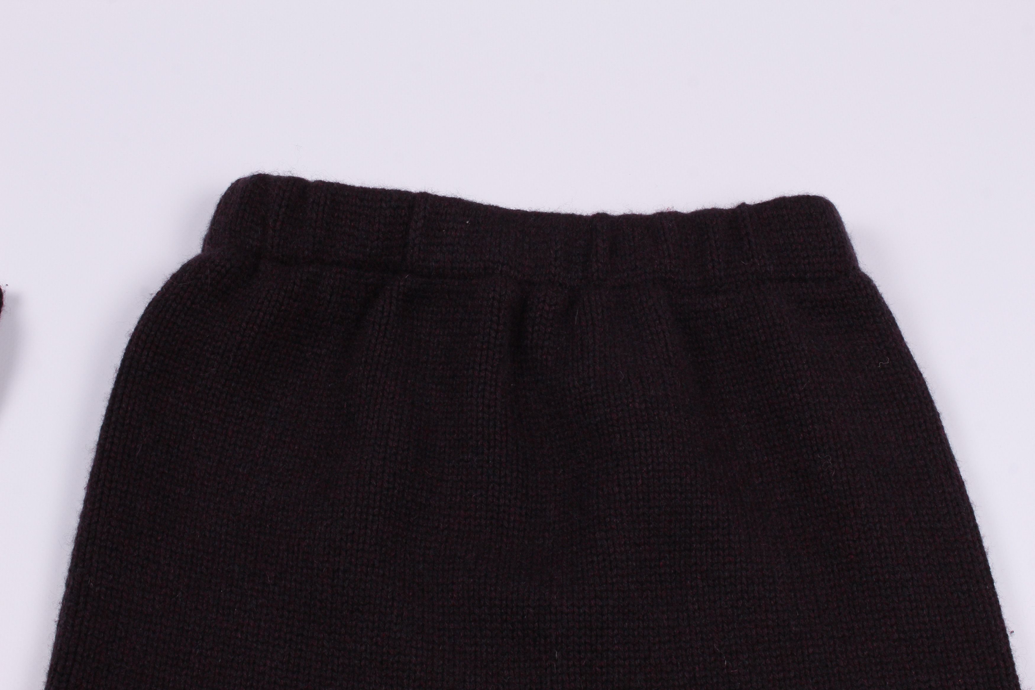 Louis Vuitton Louis Vuitton Cashmere Set Top + Skirt Size M / US 6-8 / IT 42-44 - 9 Thumbnail