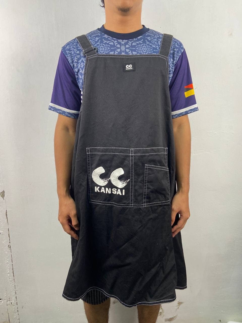 Kansai Yamamoto Vintage Kansai Yamamoto Tabliers Apron Size ONE SIZE - 1 Thumbnail