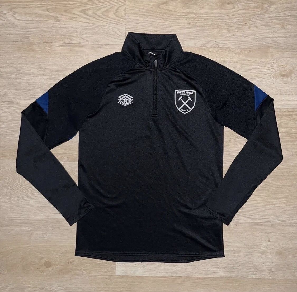 WEST HAM UNITED UMBRO 2021/2022 FOOTBALL TRAINING TRACK TOP
