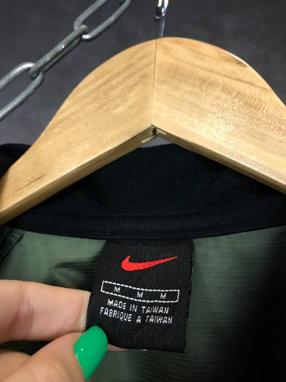 Nike Nike swoosh streetwear vintage made in Taiwan jacket Size US M / EU 48-50 / 2 - 3 Thumbnail